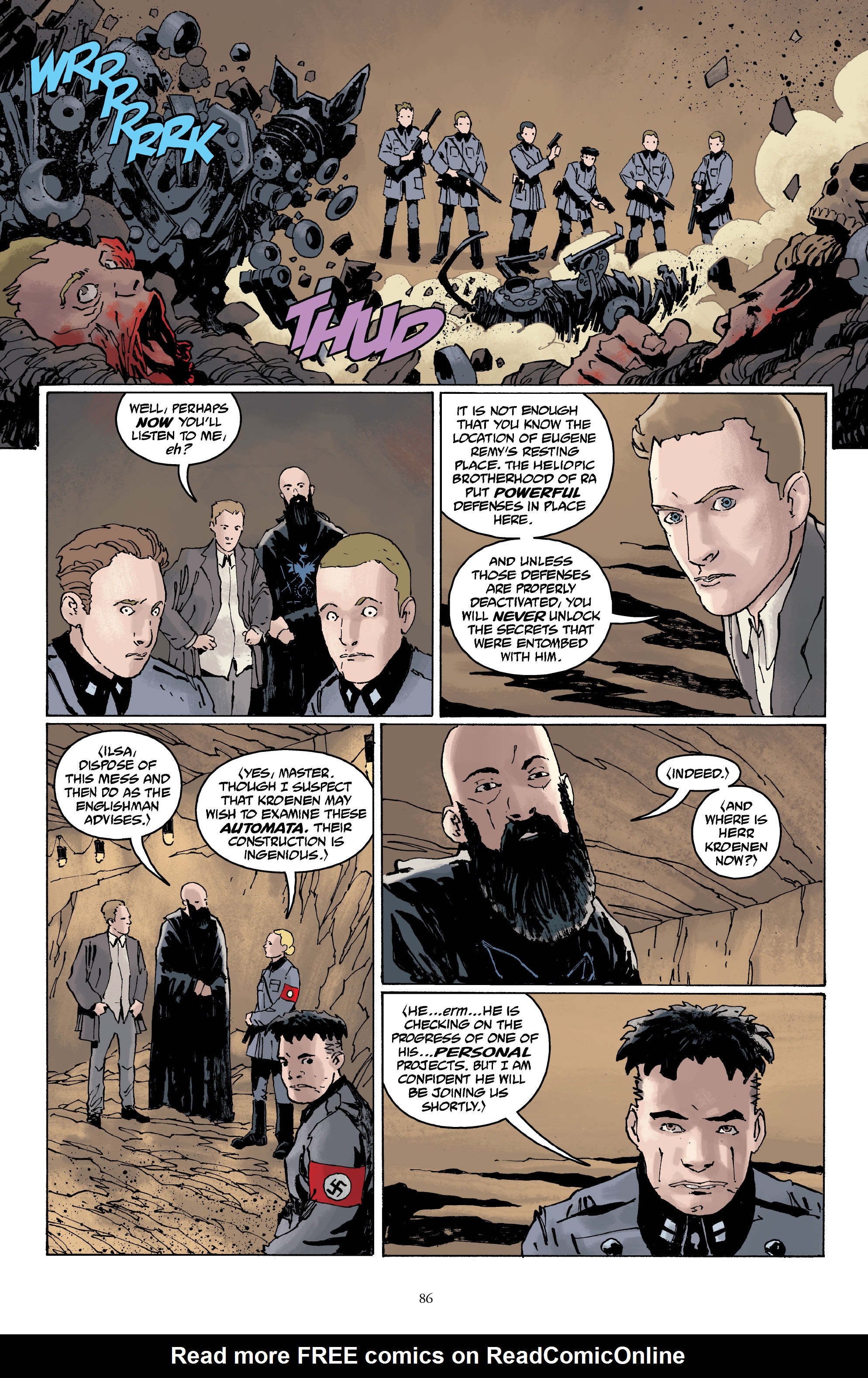 Read online Hellboy Universe: The Secret Histories comic -  Issue # TPB (Part 1) - 86