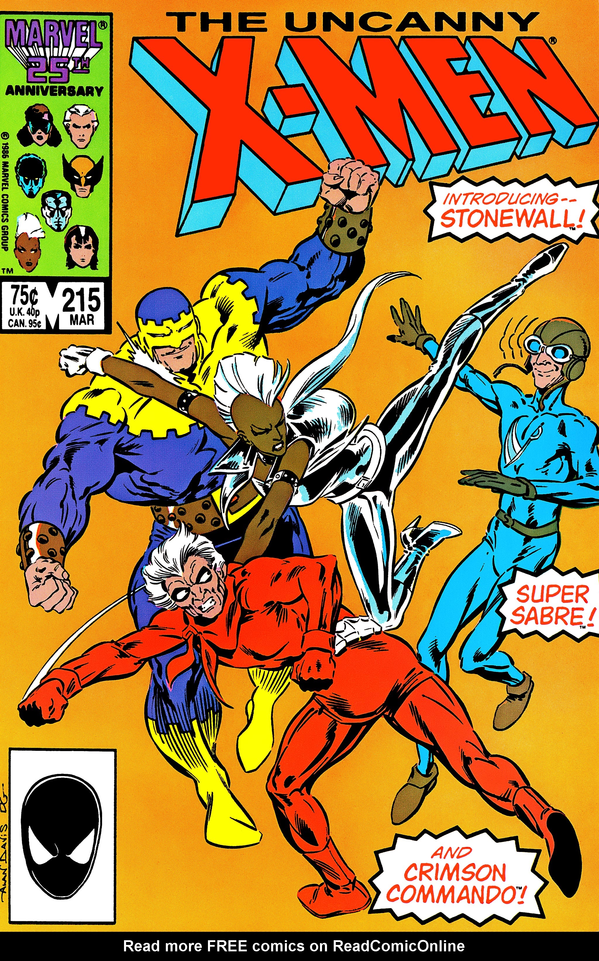 Read online Uncanny X-Men (1963) comic -  Issue #215 - 1