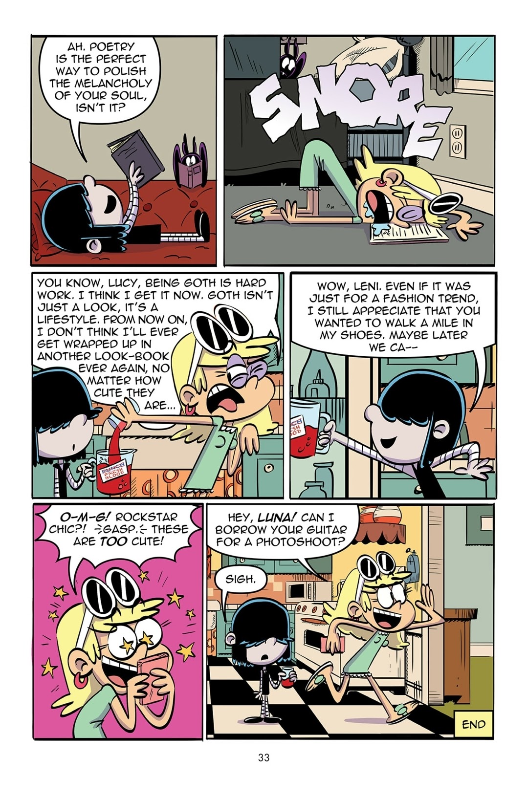 Read online The Loud House Summer Special comic -  Issue # Full - 34