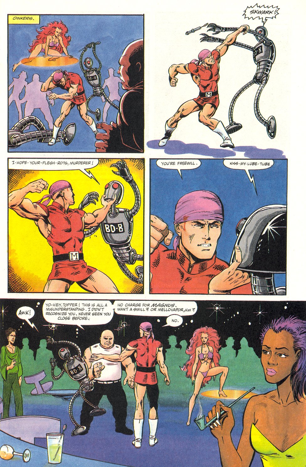 Read online Magnus Robot Fighter (1991) comic -  Issue #5 - 6