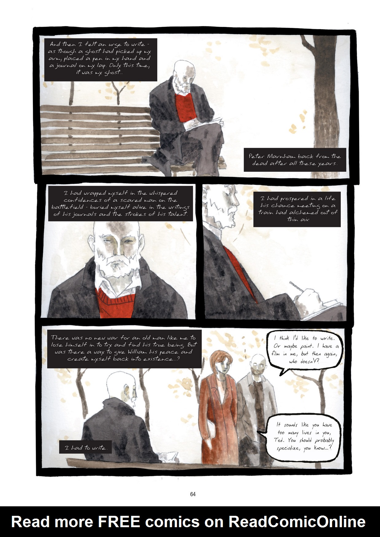 Read online The Red Diary / The Re[a]d Diary comic -  Issue # TPB - 138