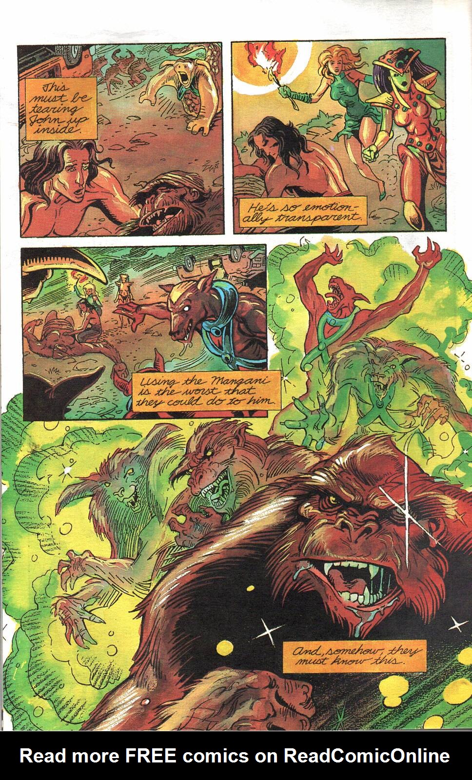 Read online Tarzan the Warrior comic -  Issue #1 - 26