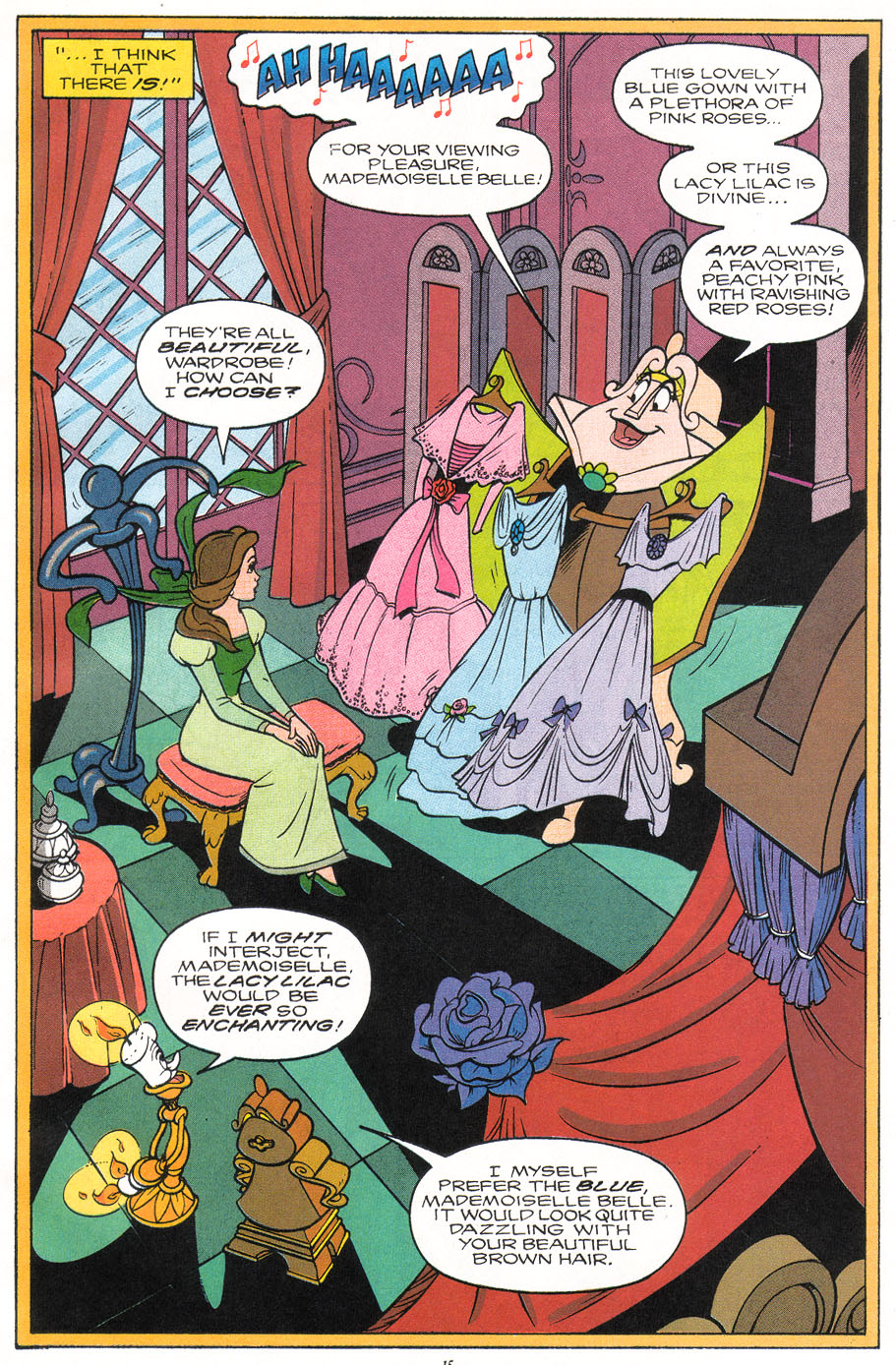 Read online Disney's Beauty and the Beast comic -  Issue #9 - 17