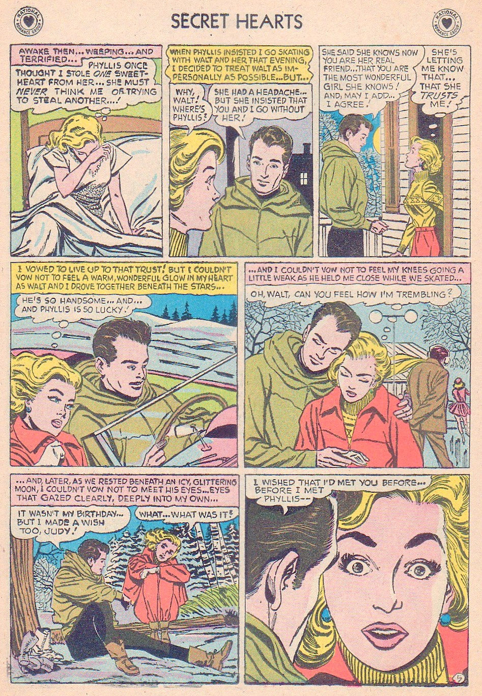 Read online Secret Hearts comic -  Issue #44 - 14