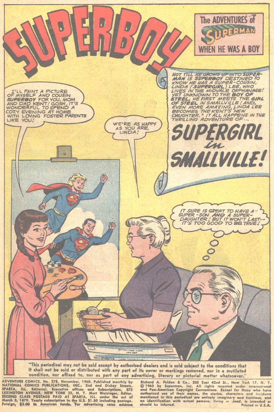 Adventure Comics (1938) issue 278 - Page 3