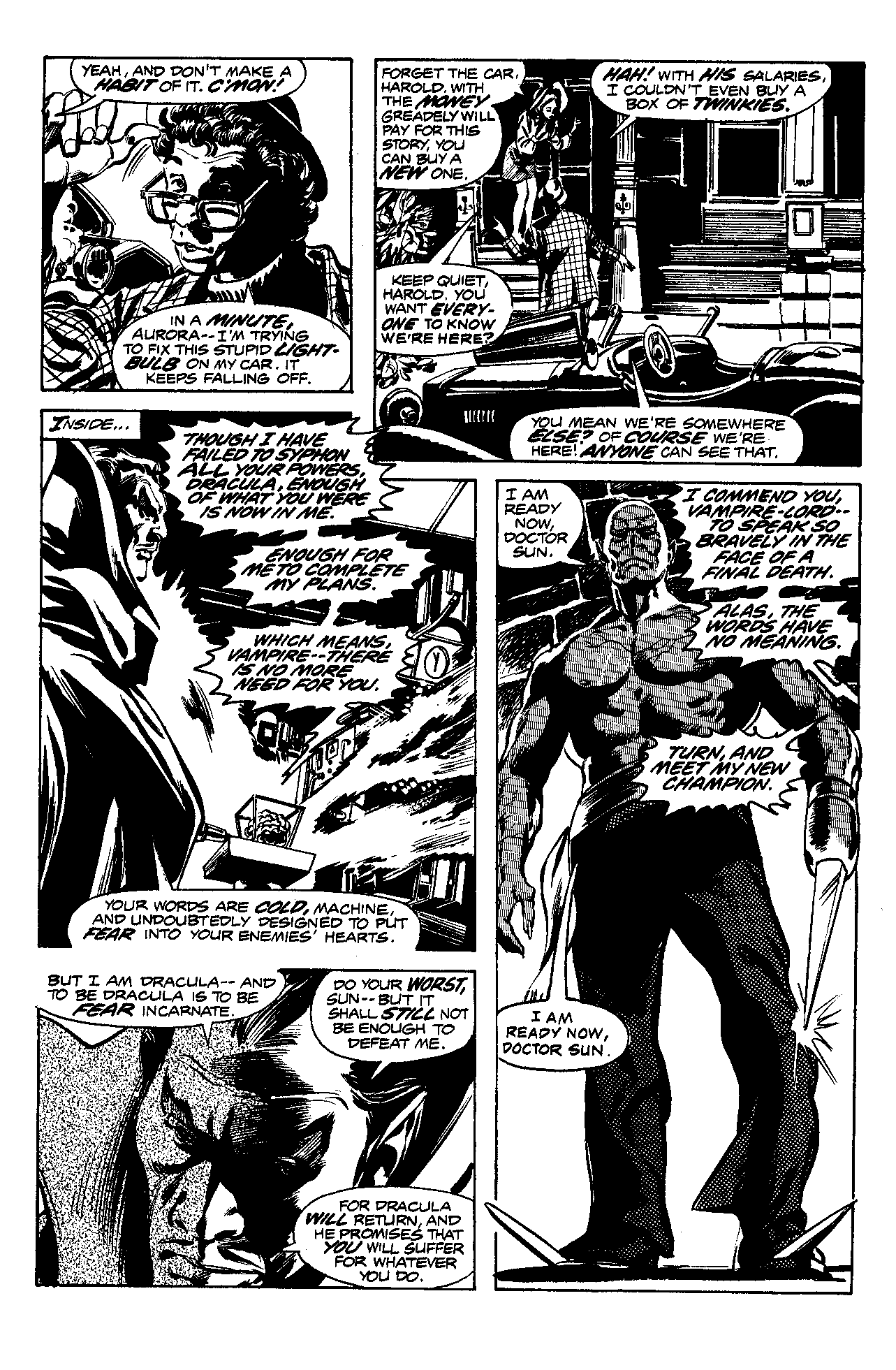 Read online Essential The Tomb of Dracula comic -  Issue # TPB 2 (Part 4) - 33