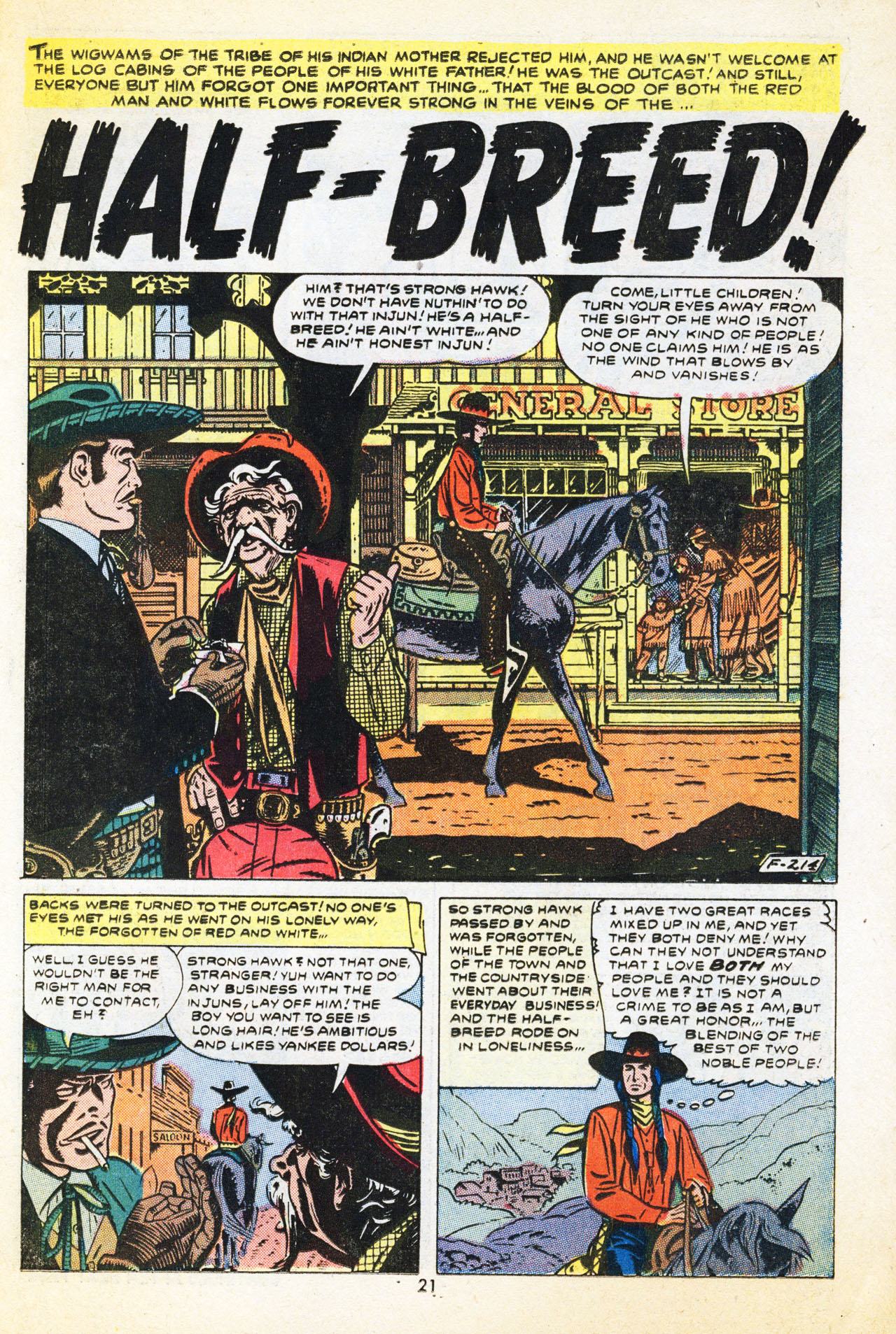 Read online The Outlaw Kid (1970) comic -  Issue #15 - 23