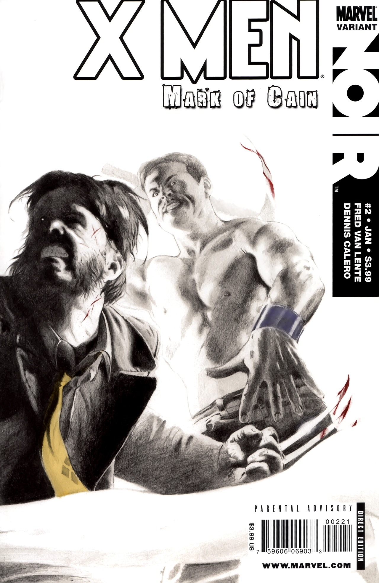 Read online X-Men Noir: Mark of Cain comic -  Issue #2 - 2