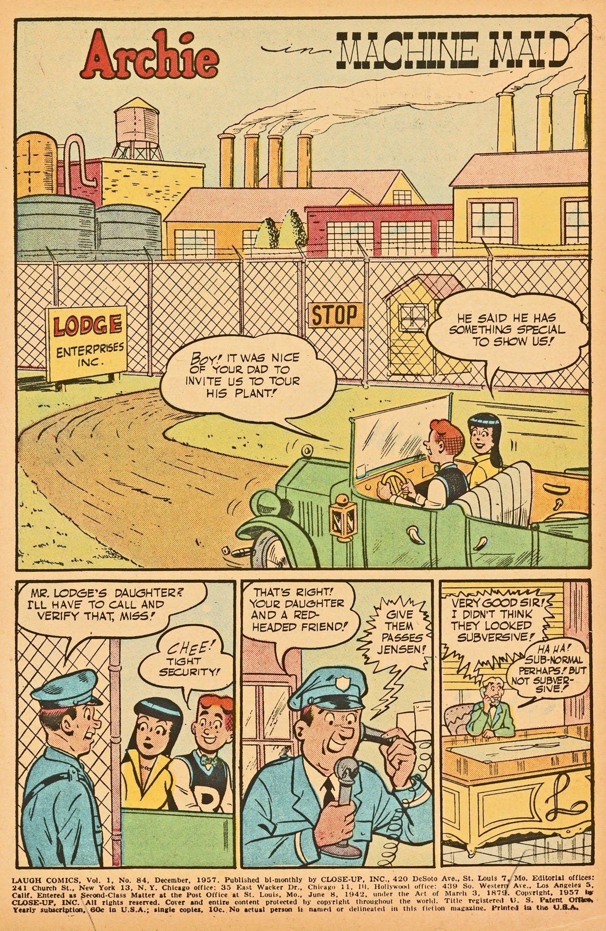 Read online Laugh (Comics) comic -  Issue #84 - 3