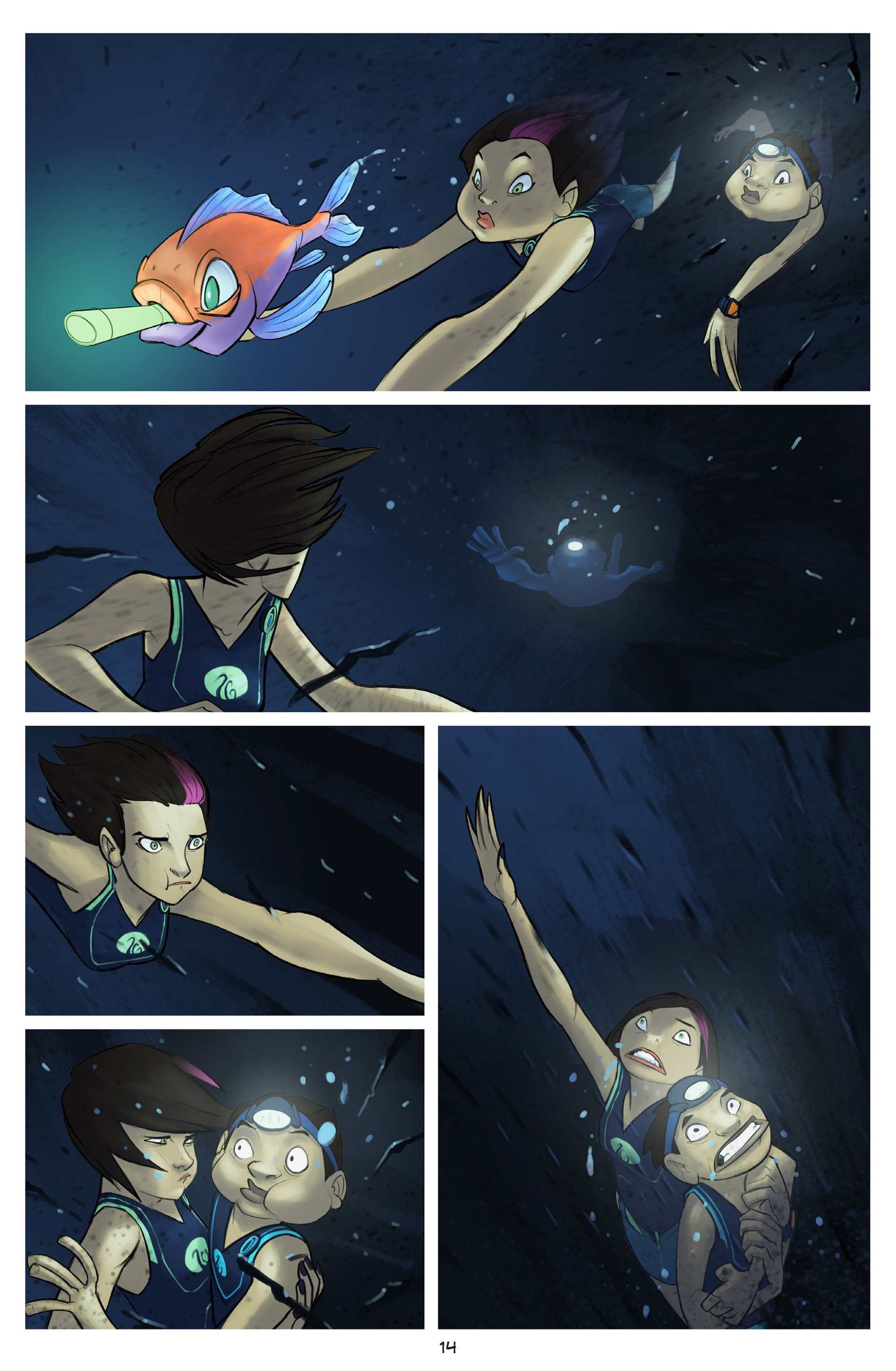 Read online The Deep: The Vanishing Island comic -  Issue #3 - 15