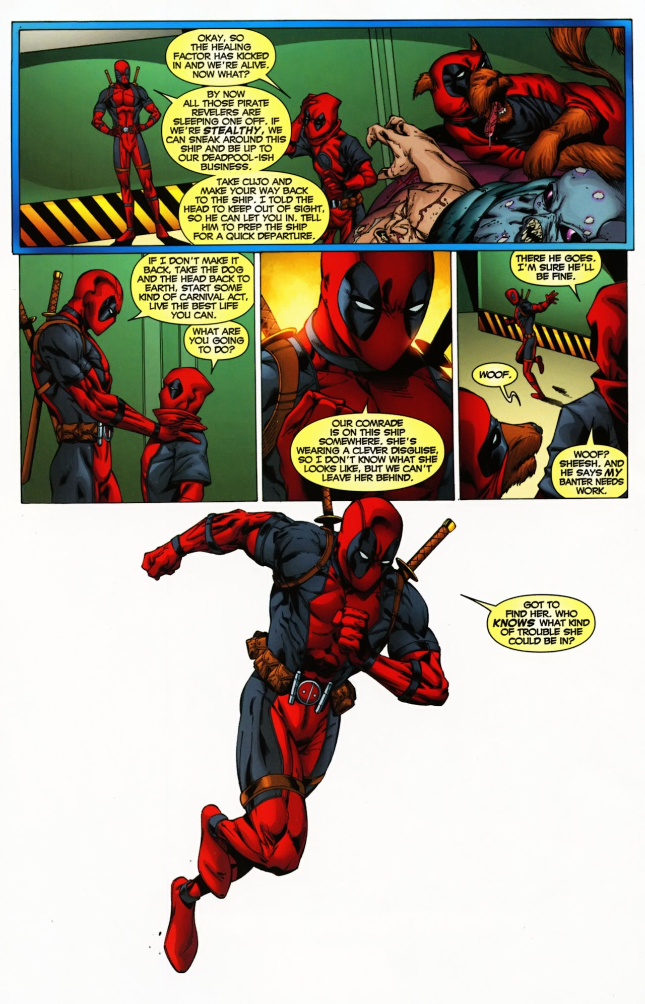 Read online Deadpool Corps (2010) comic -  Issue #6 - 19