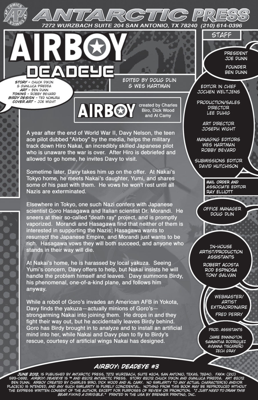 Read online Airboy: Deadeye comic -  Issue #3 - 2