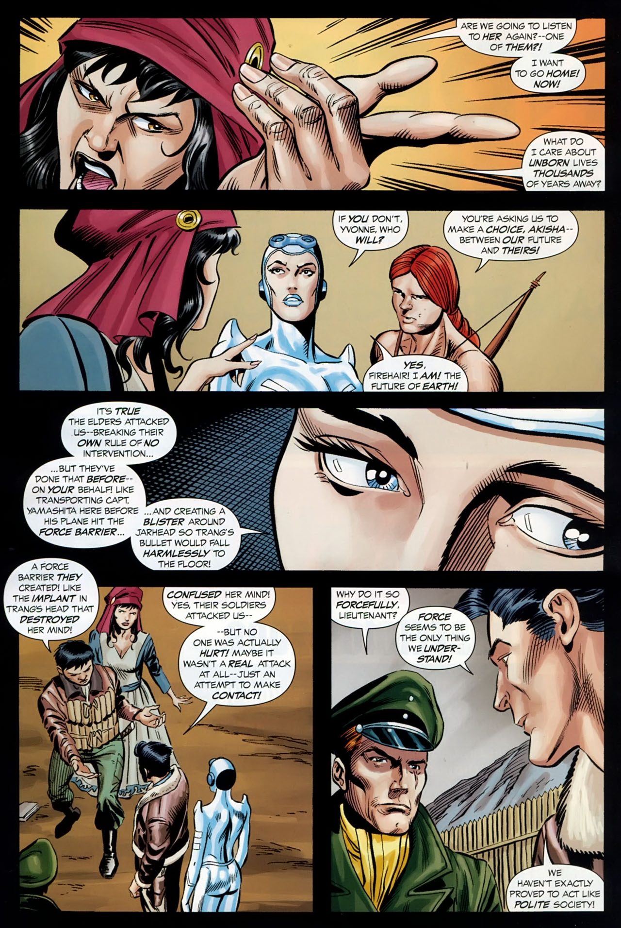 Read online The War That Time Forgot comic -  Issue #10 - 18