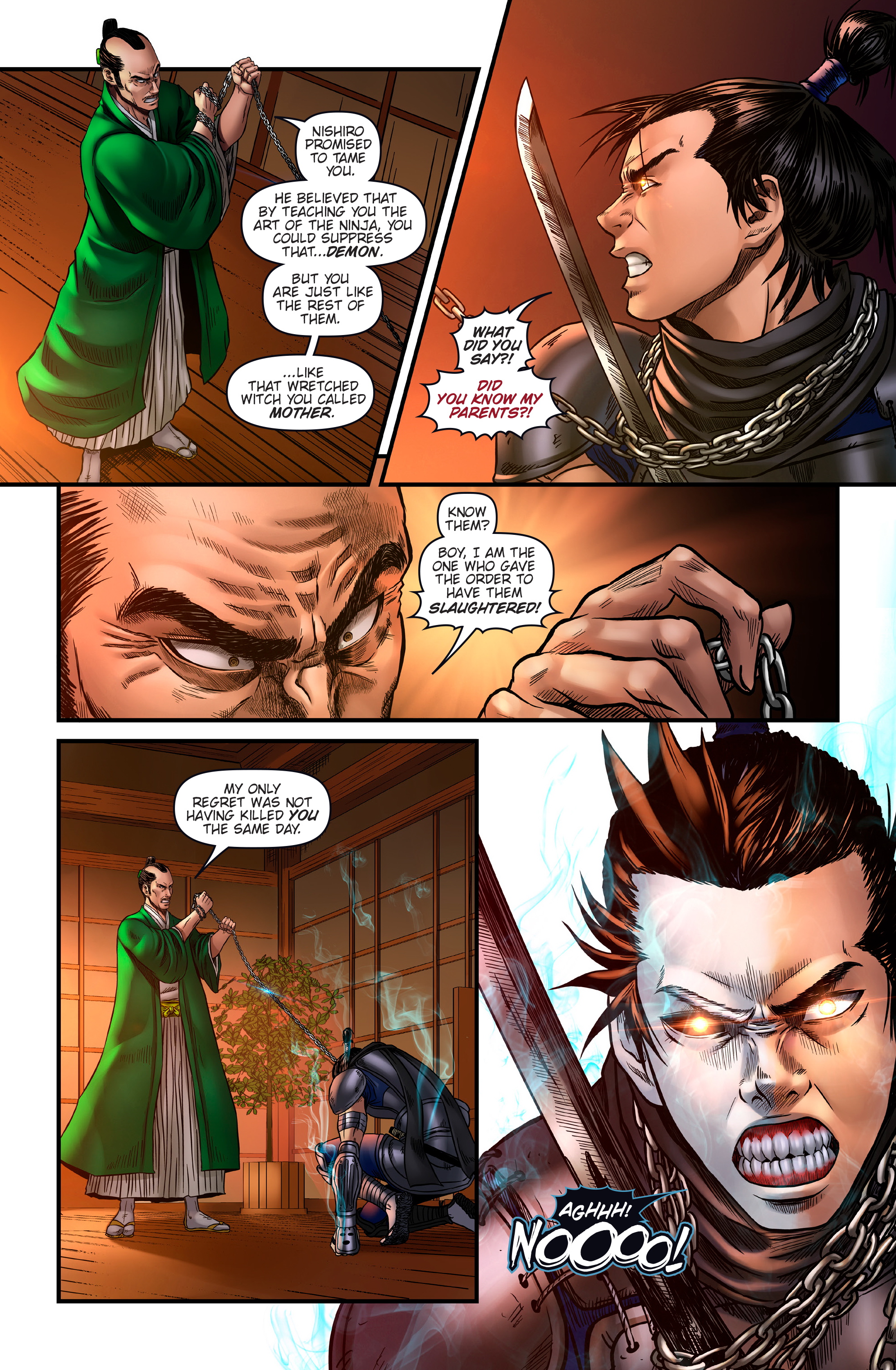 Read online Honor and Curse comic -  Issue #6 - 9