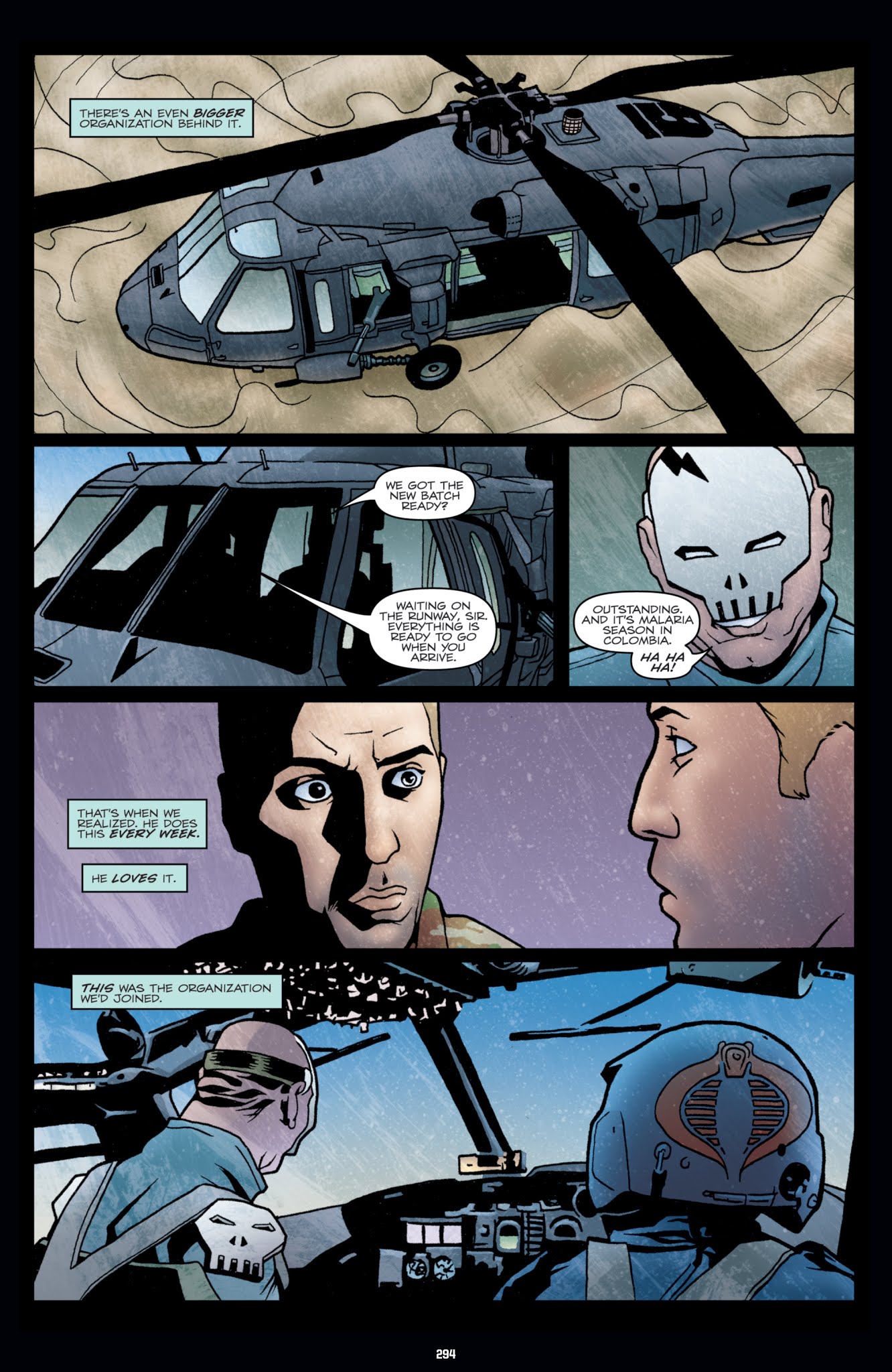 Read online G.I. Joe: The IDW Collection comic -  Issue # TPB 4 - 294