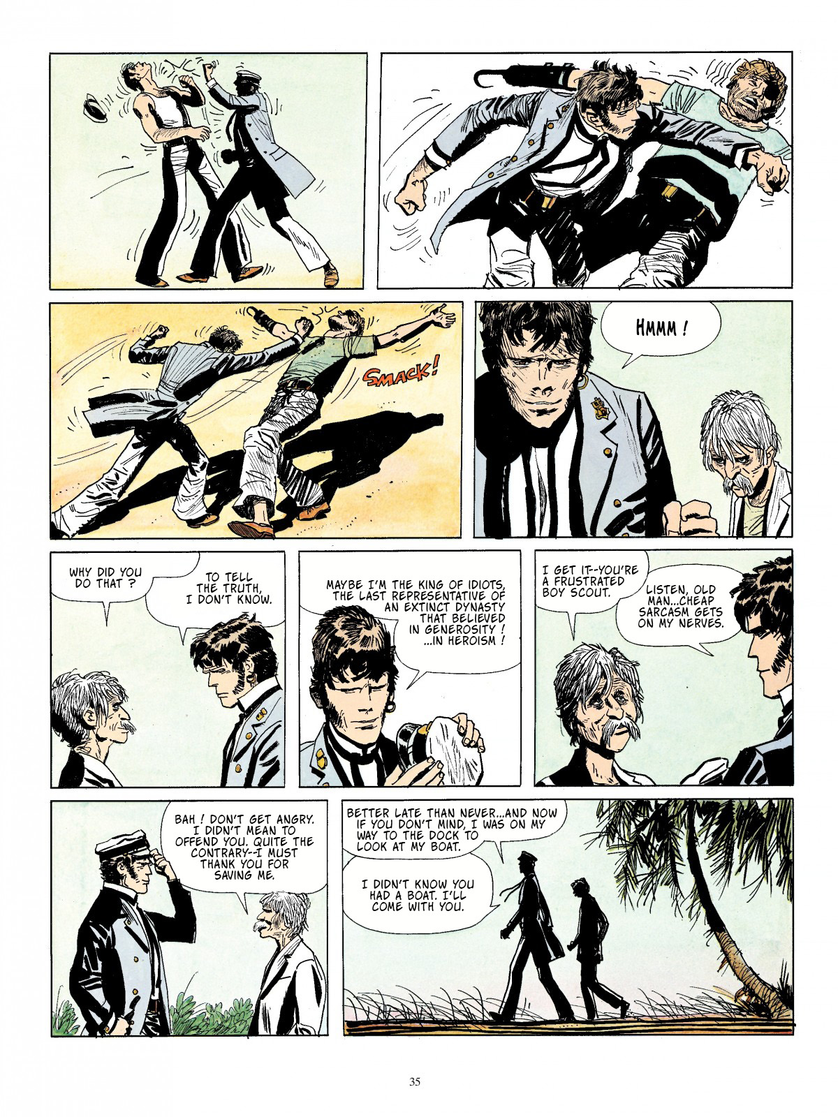 Read online Corto Maltese comic -  Issue # TPB 3 - 25