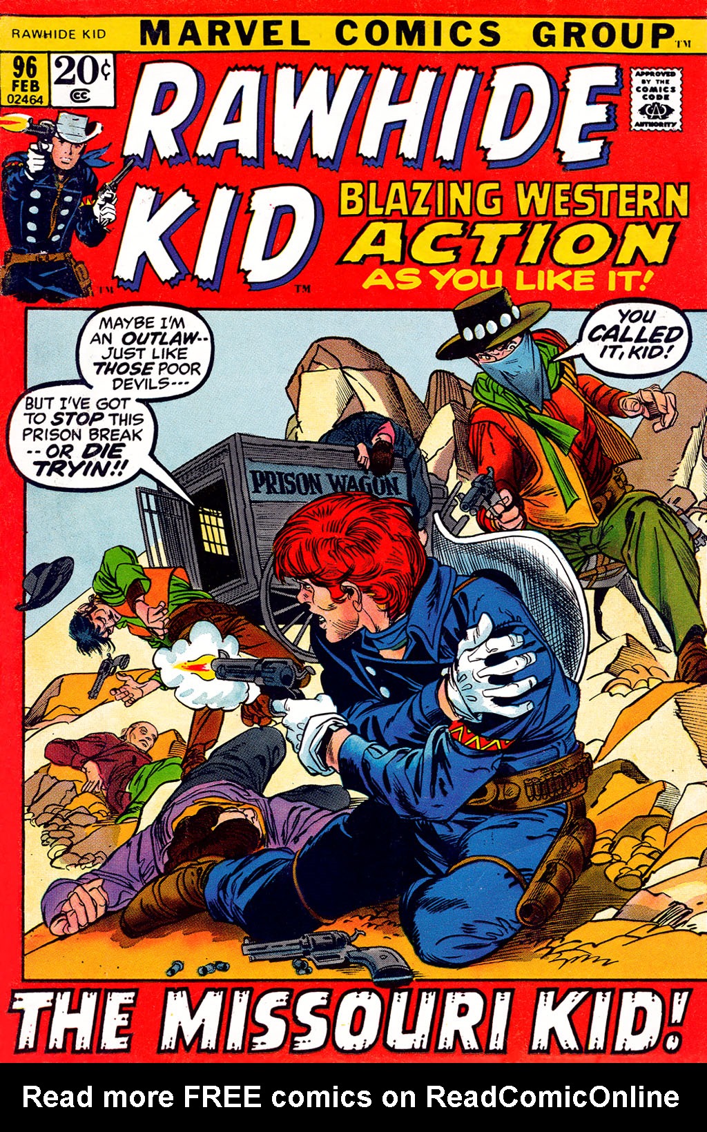 Read online The Rawhide Kid comic -  Issue #96 - 1