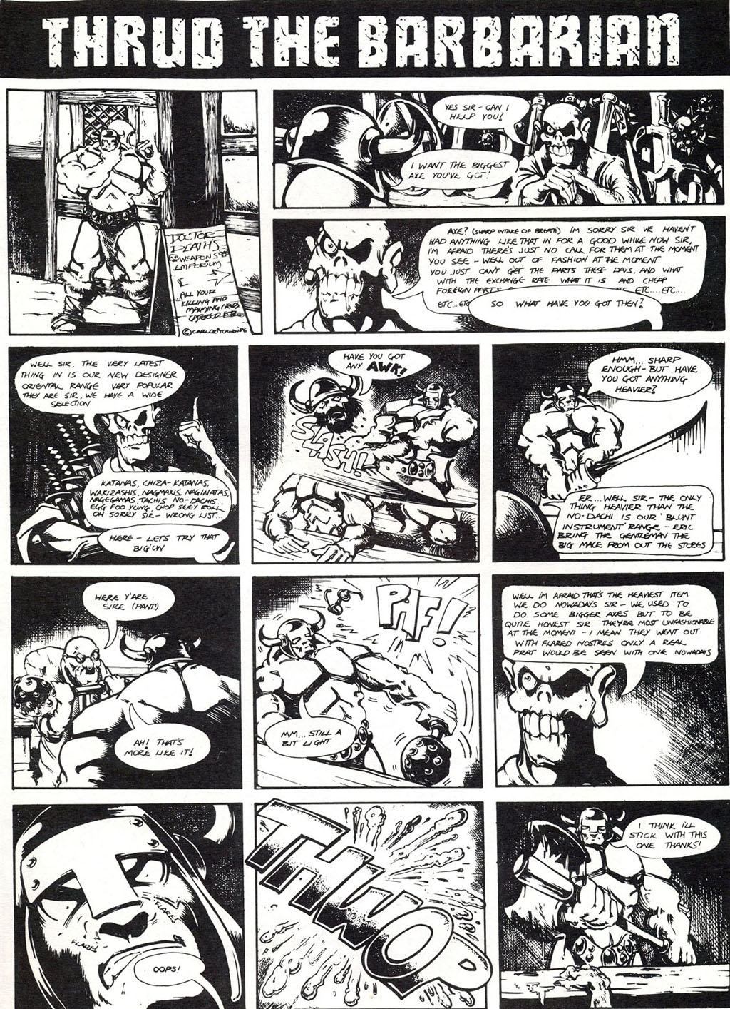 Read online Thrud the Barbarian comic -  Issue # Full - 47