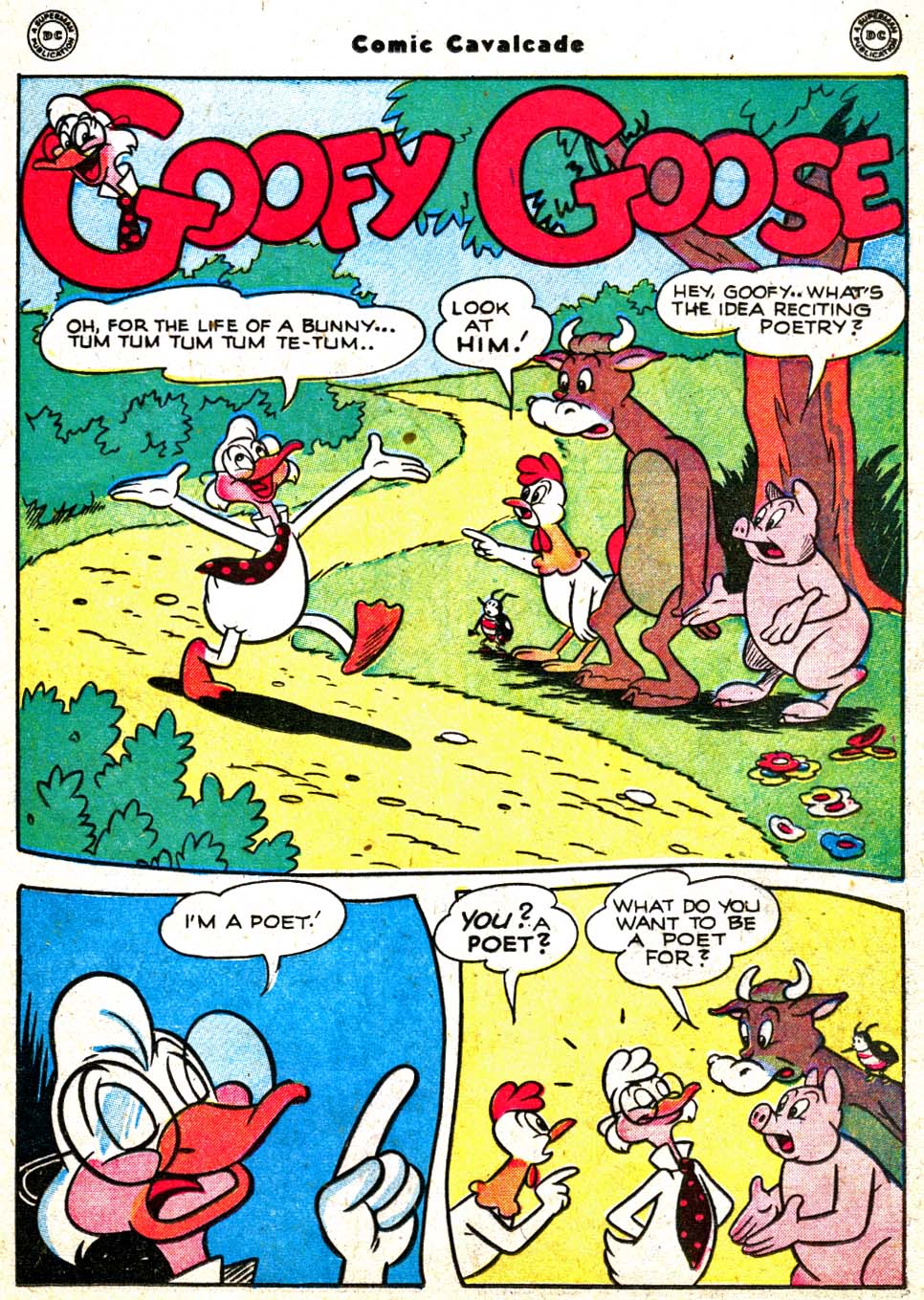 Read online Comic Cavalcade comic -  Issue #31 - 31