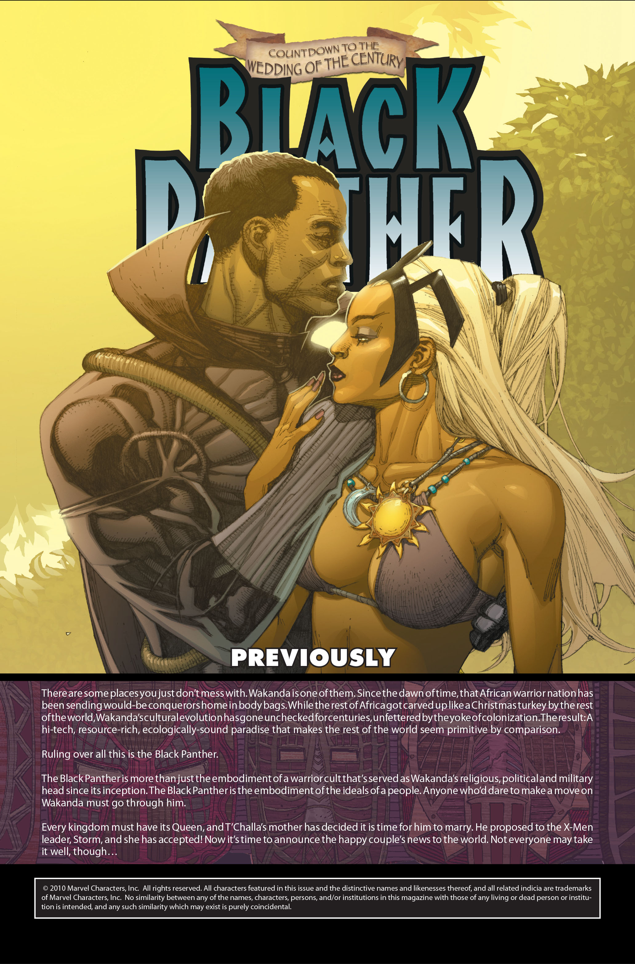 Read online Black Panther: The Bride comic -  Issue # TPB - 52