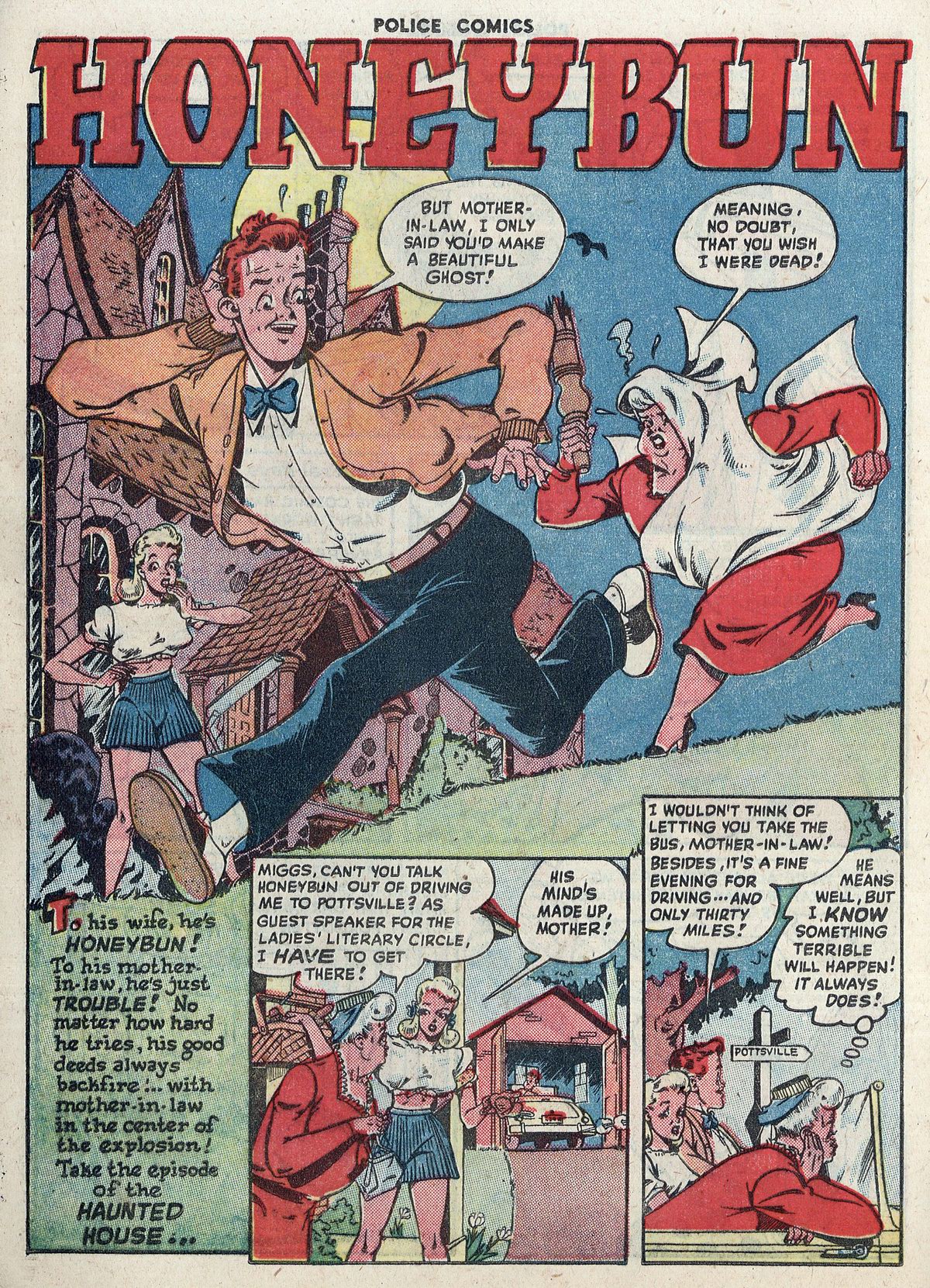 Read online Police Comics comic -  Issue #81 - 18