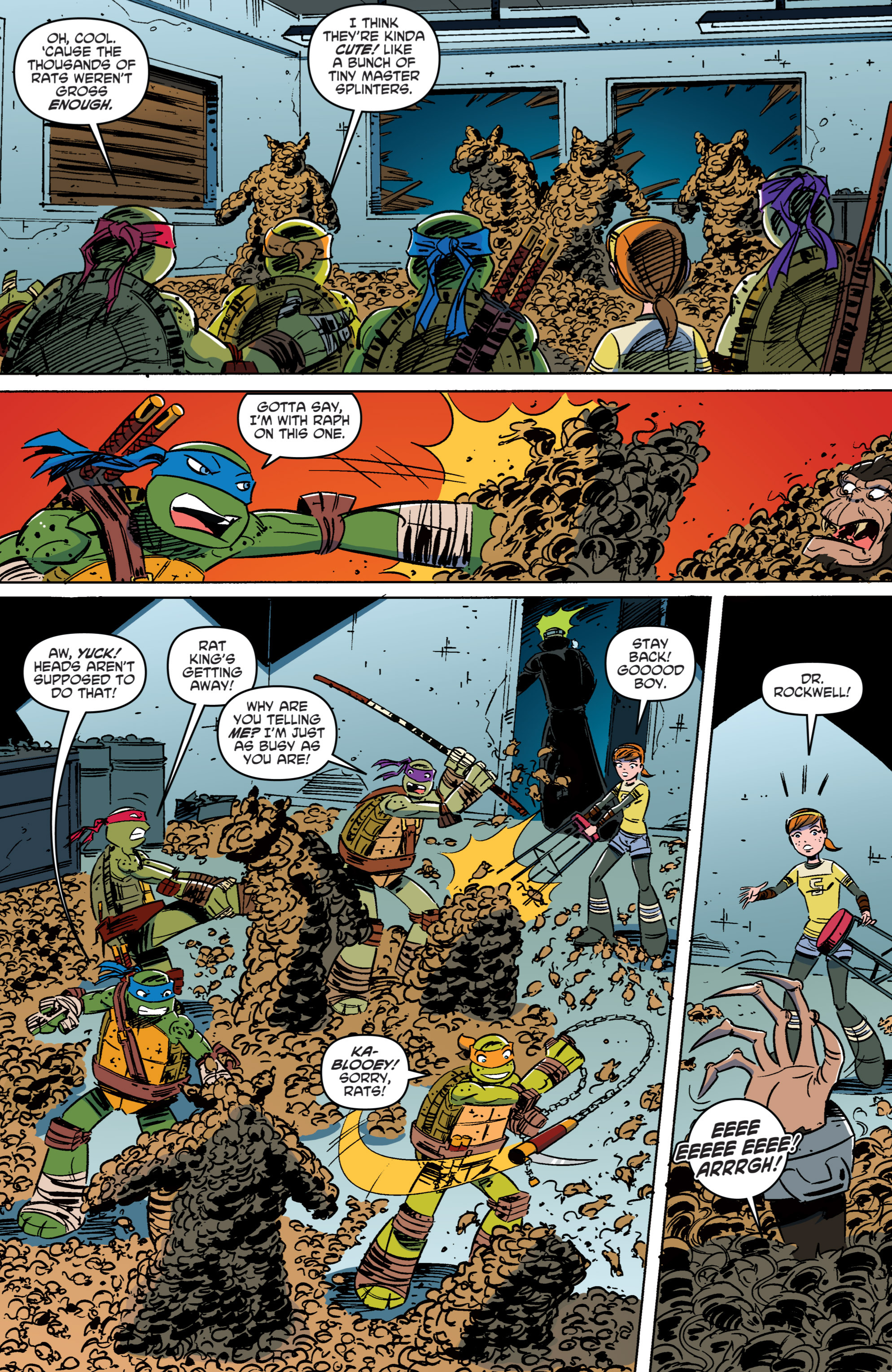 Read online Teenage Mutant Ninja Turtles New Animated Adventures comic -  Issue #8 - 12