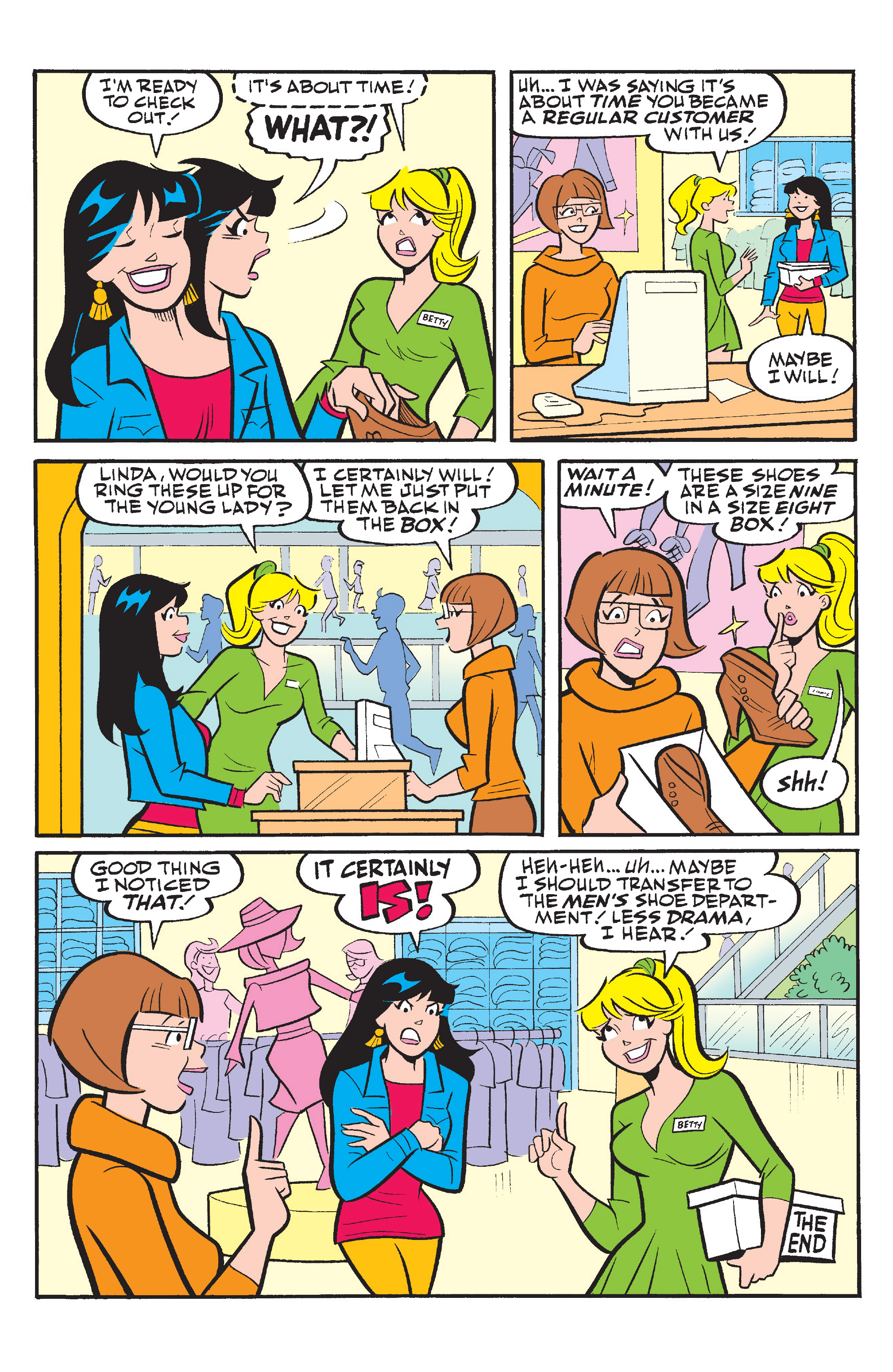 Read online Betty & Veronica Best Friends Forever: At Movies comic -  Issue #4 - 17