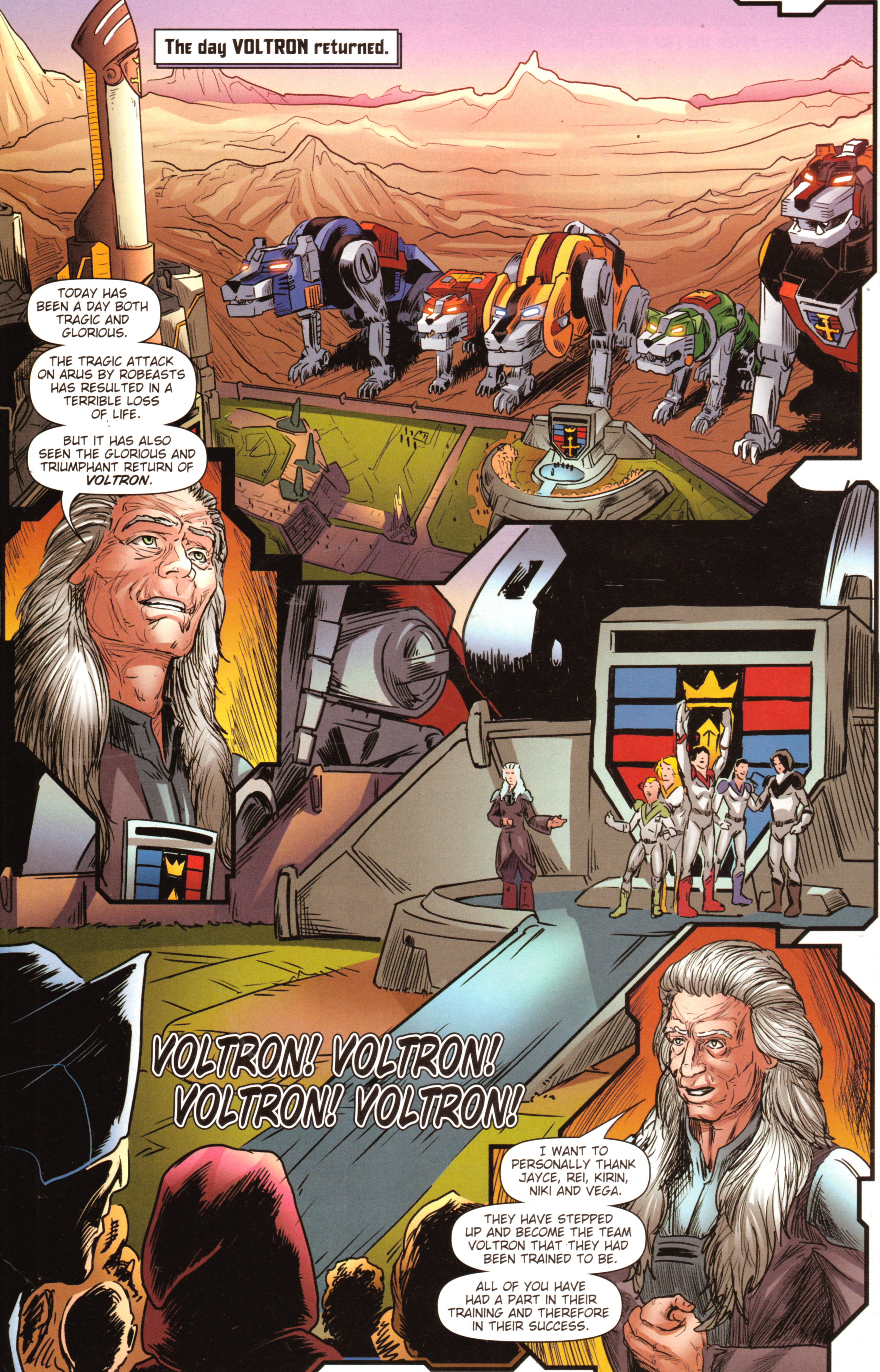 Read online Voltron: From the Ashes comic -  Issue #5 - 22