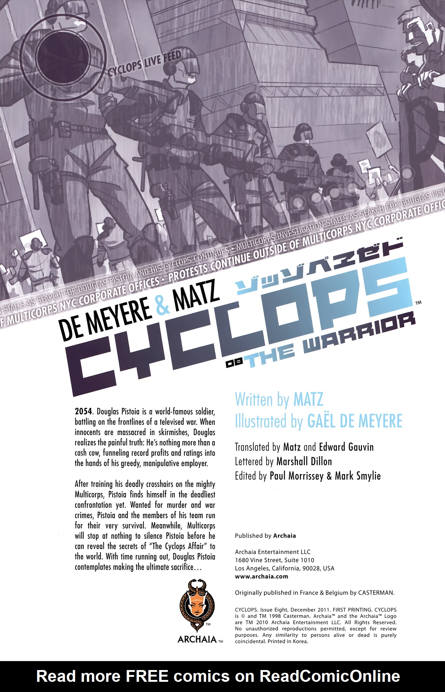 Read online Cyclops (2010) comic -  Issue #8 - 2