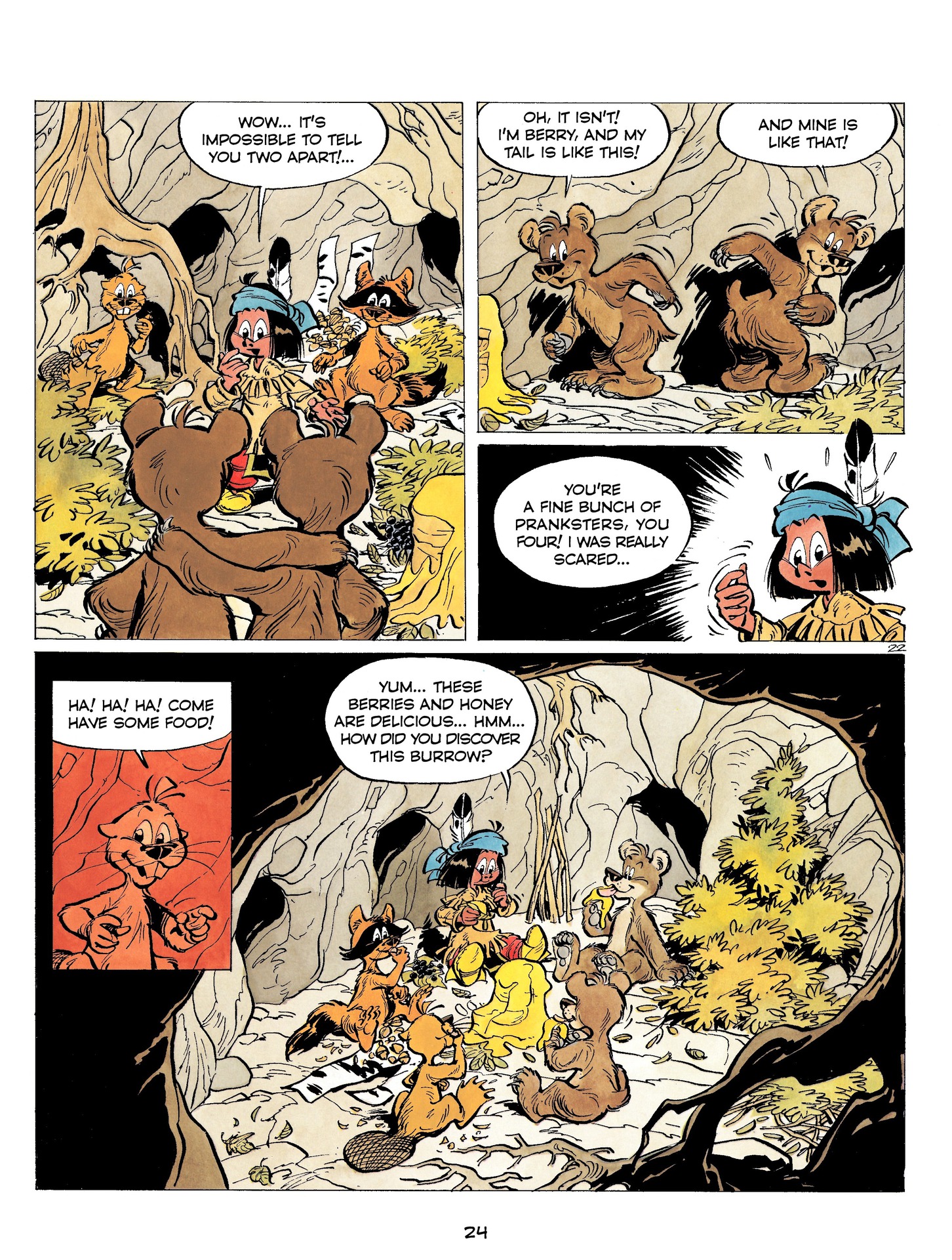 Read online Yakari comic -  Issue #13 - 24