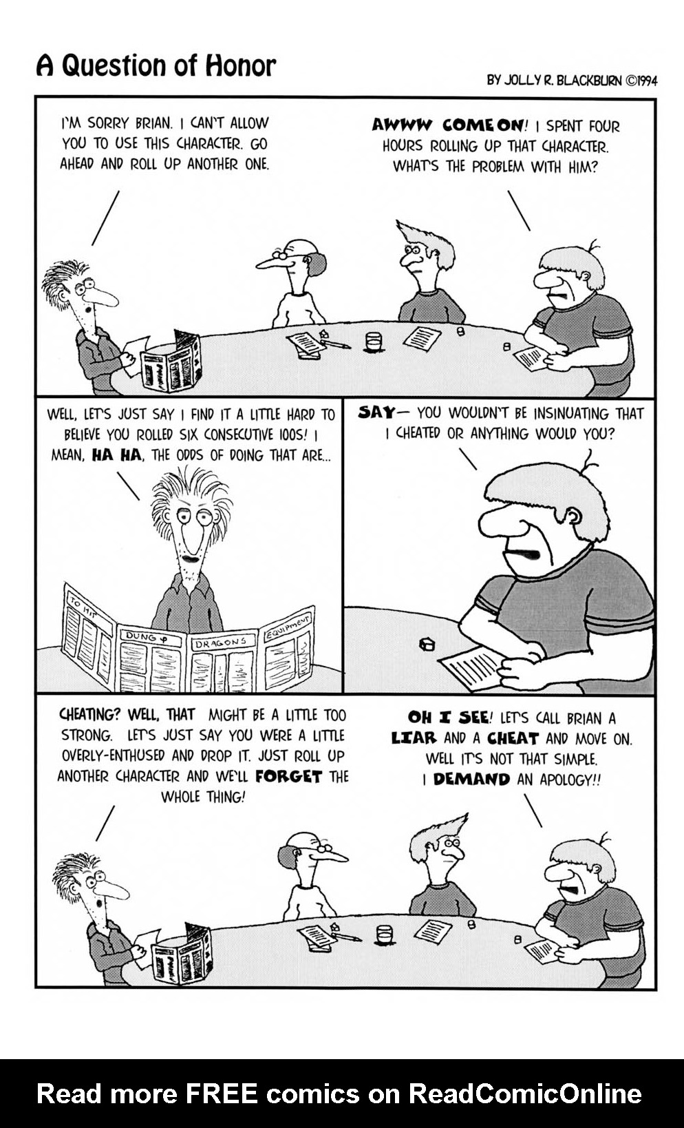 Read online Knights of the Dinner Table comic -  Issue #1 - 9