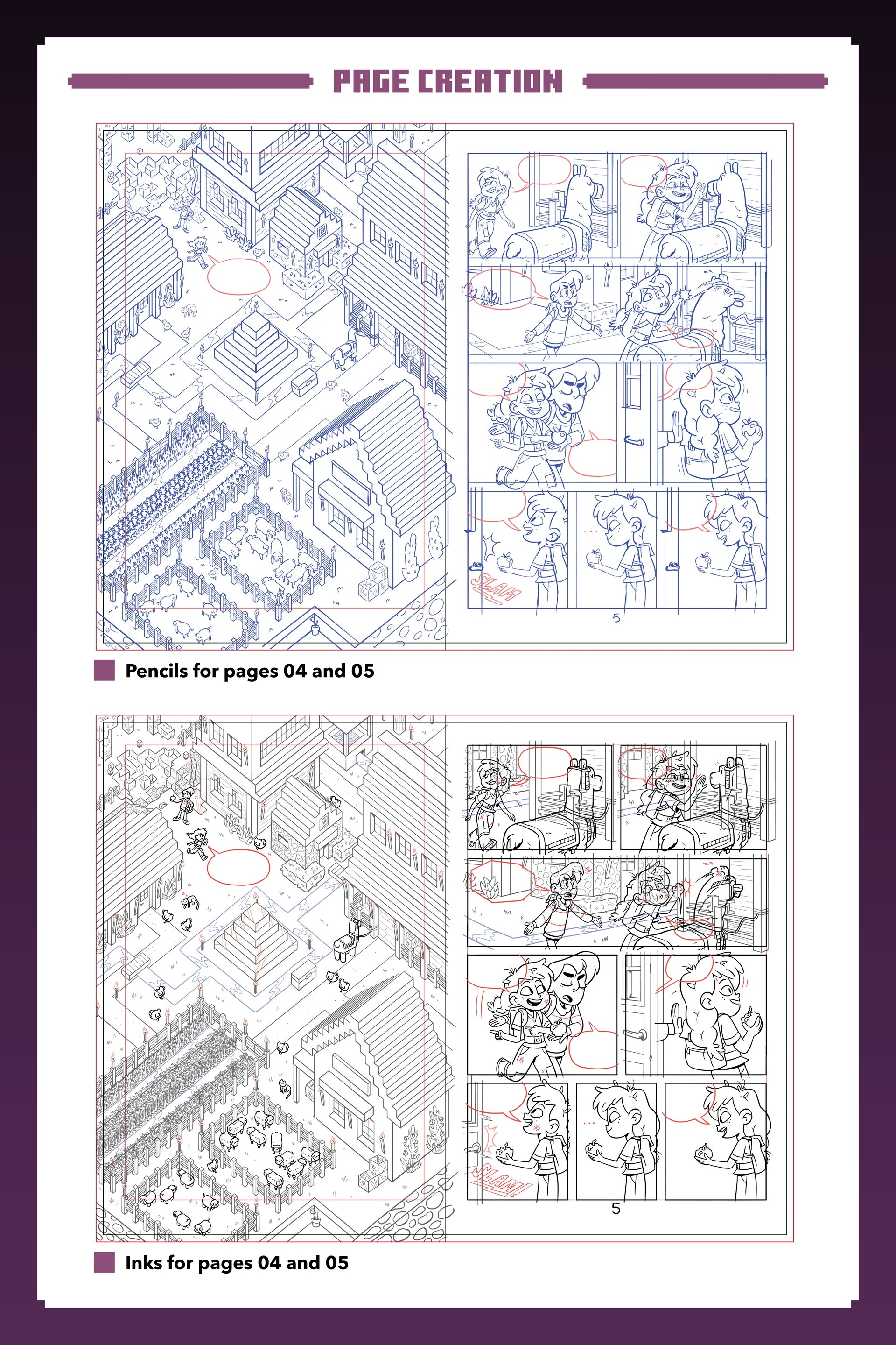 Read online Minecraft: Open World – Into the Nether comic -  Issue # TPB - 83