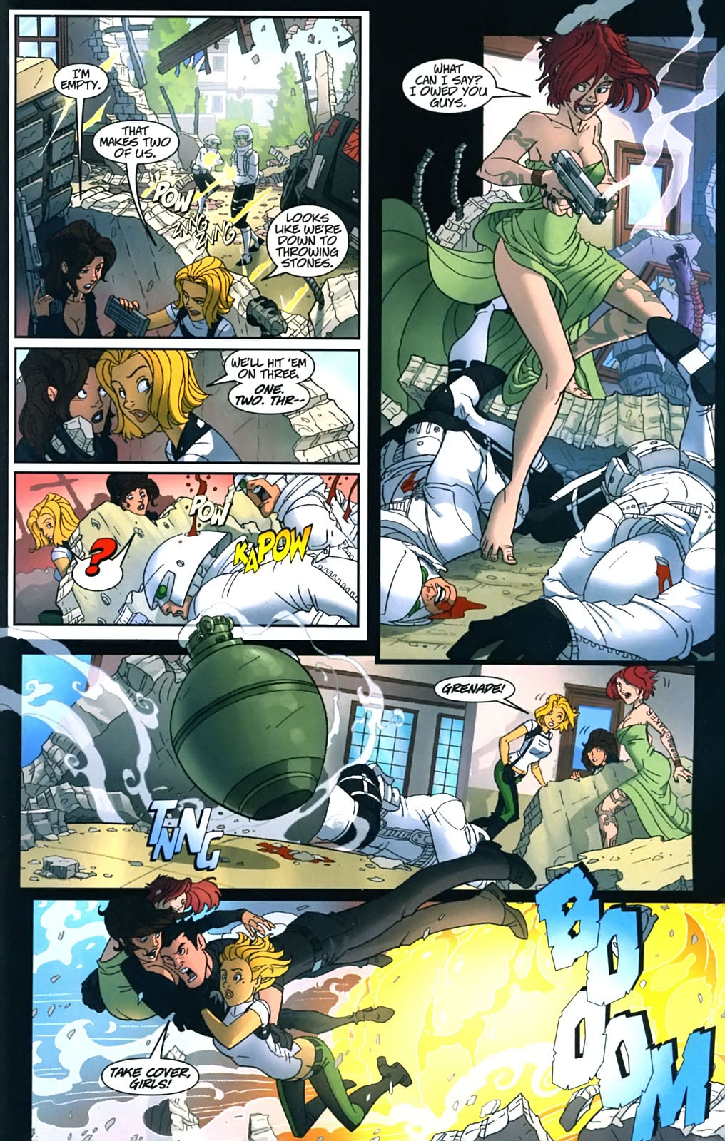 Read online Danger Girl: Back in Black comic -  Issue #4 - 18