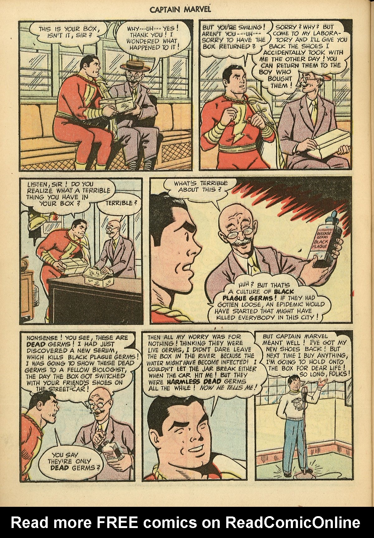 Read online Captain Marvel Adventures comic -  Issue #70 - 32