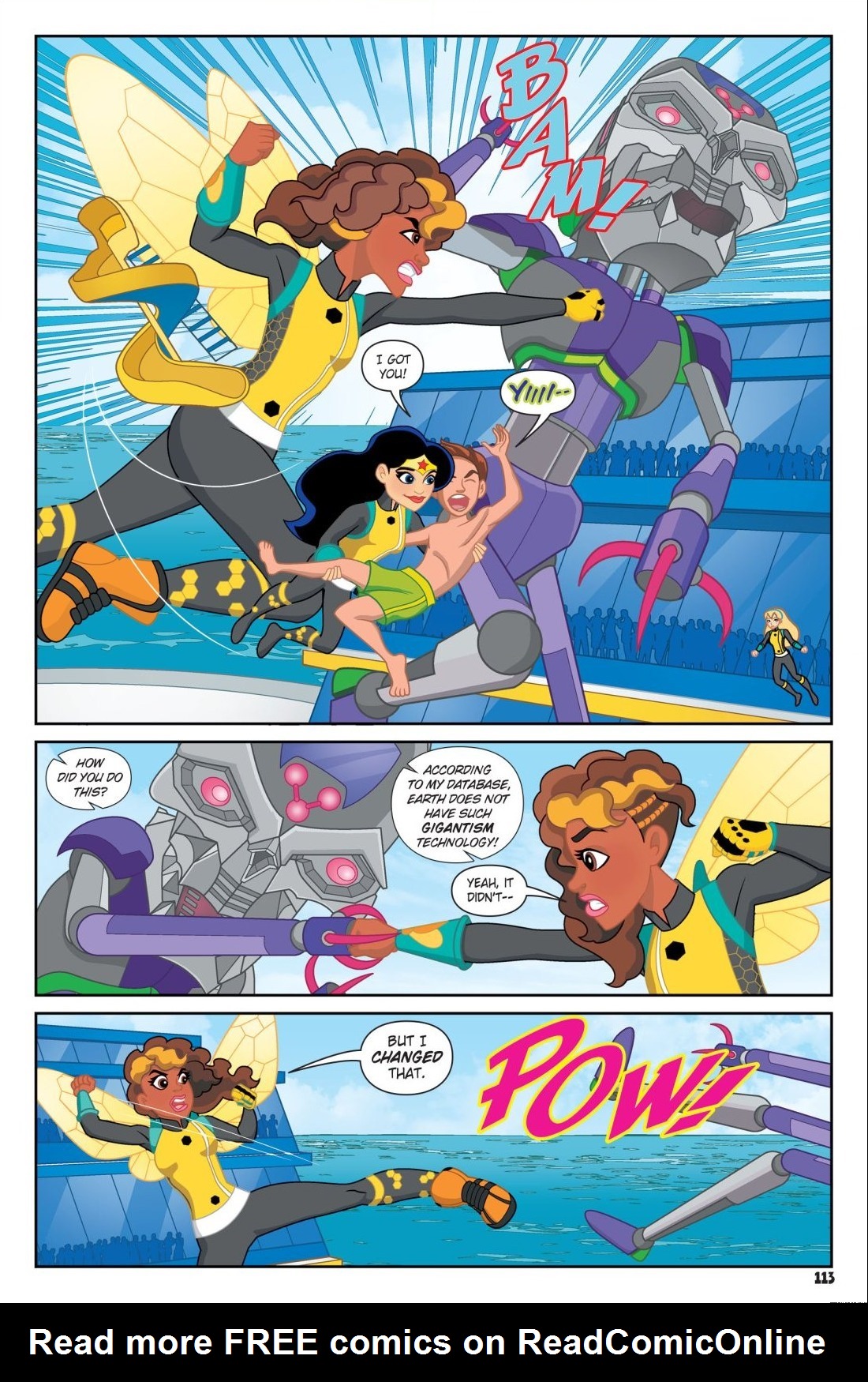 Read online DC Super Hero Girls: Search for Atlantis comic -  Issue # TPB - 111