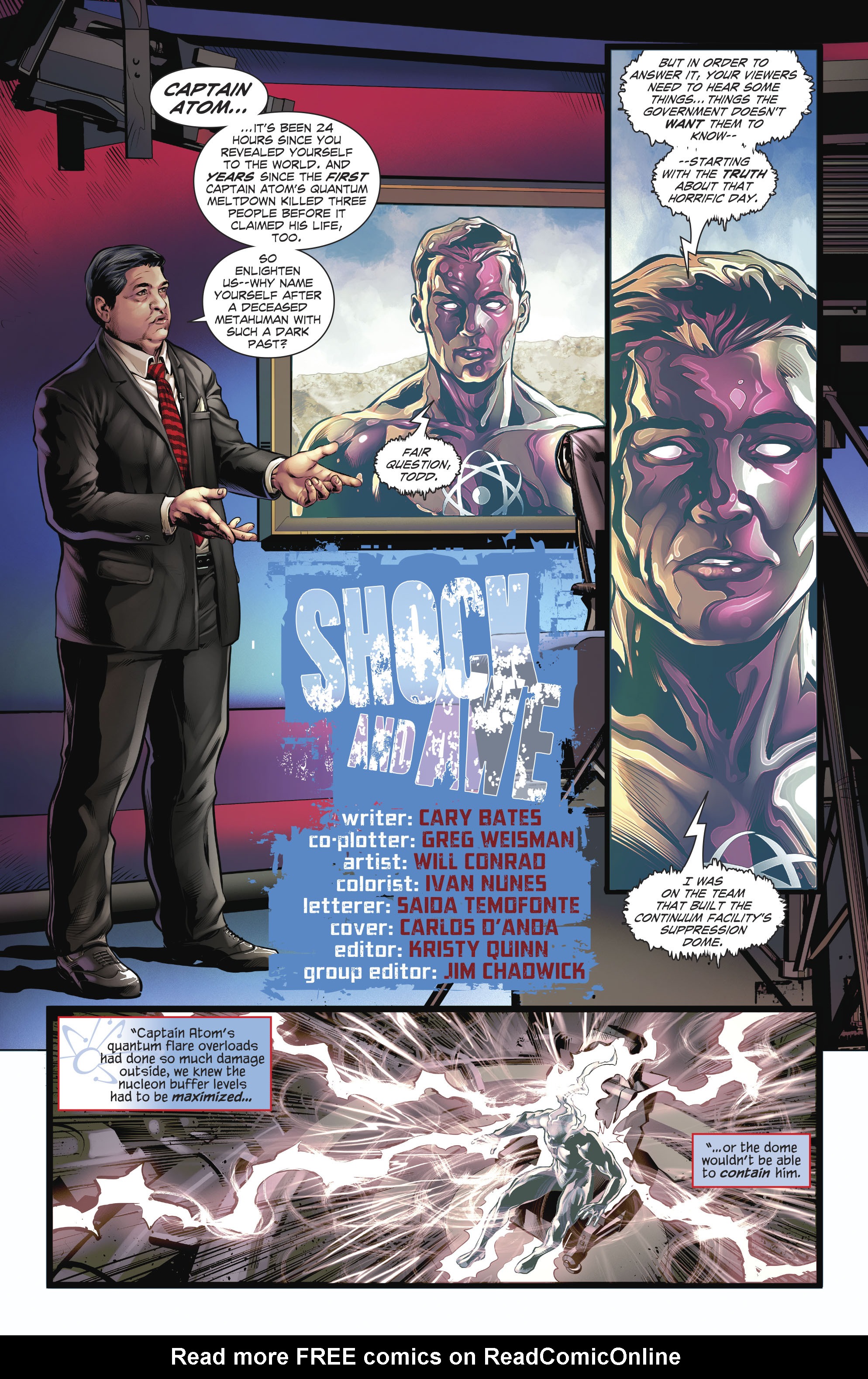 Read online The Fall and Rise of Captain Atom comic -  Issue #4 - 3