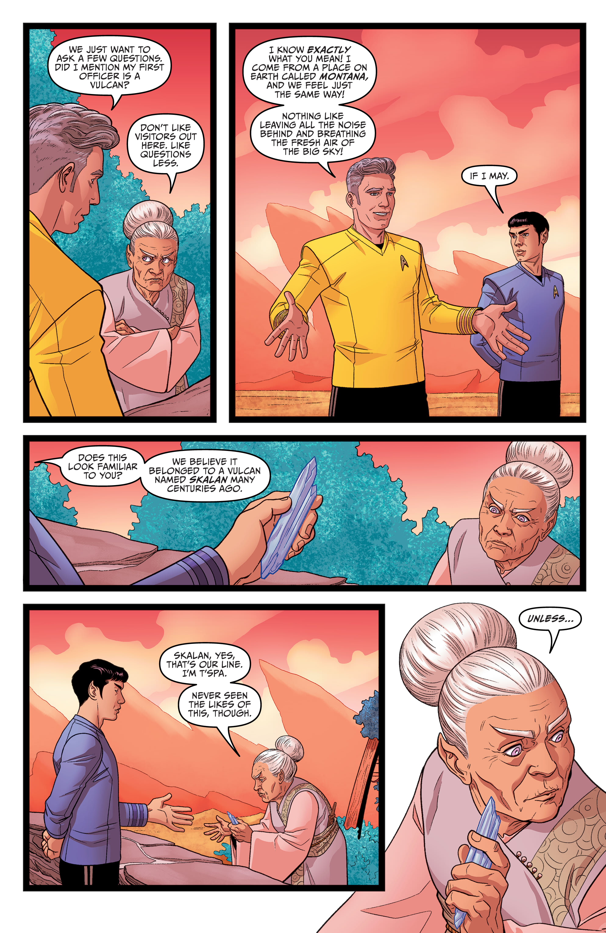 Read online Star Trek: Strange New Worlds - The Illyrian Enigma comic -  Issue #4 - 10