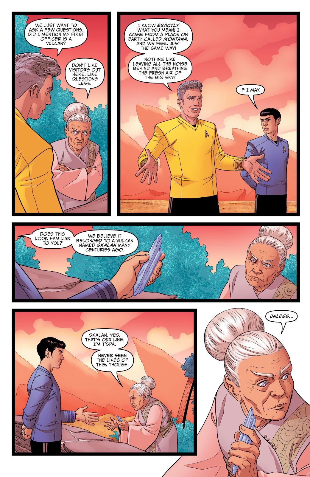 Star Trek: Strange New Worlds - The Illyrian Enigma issue 4 - Page 10