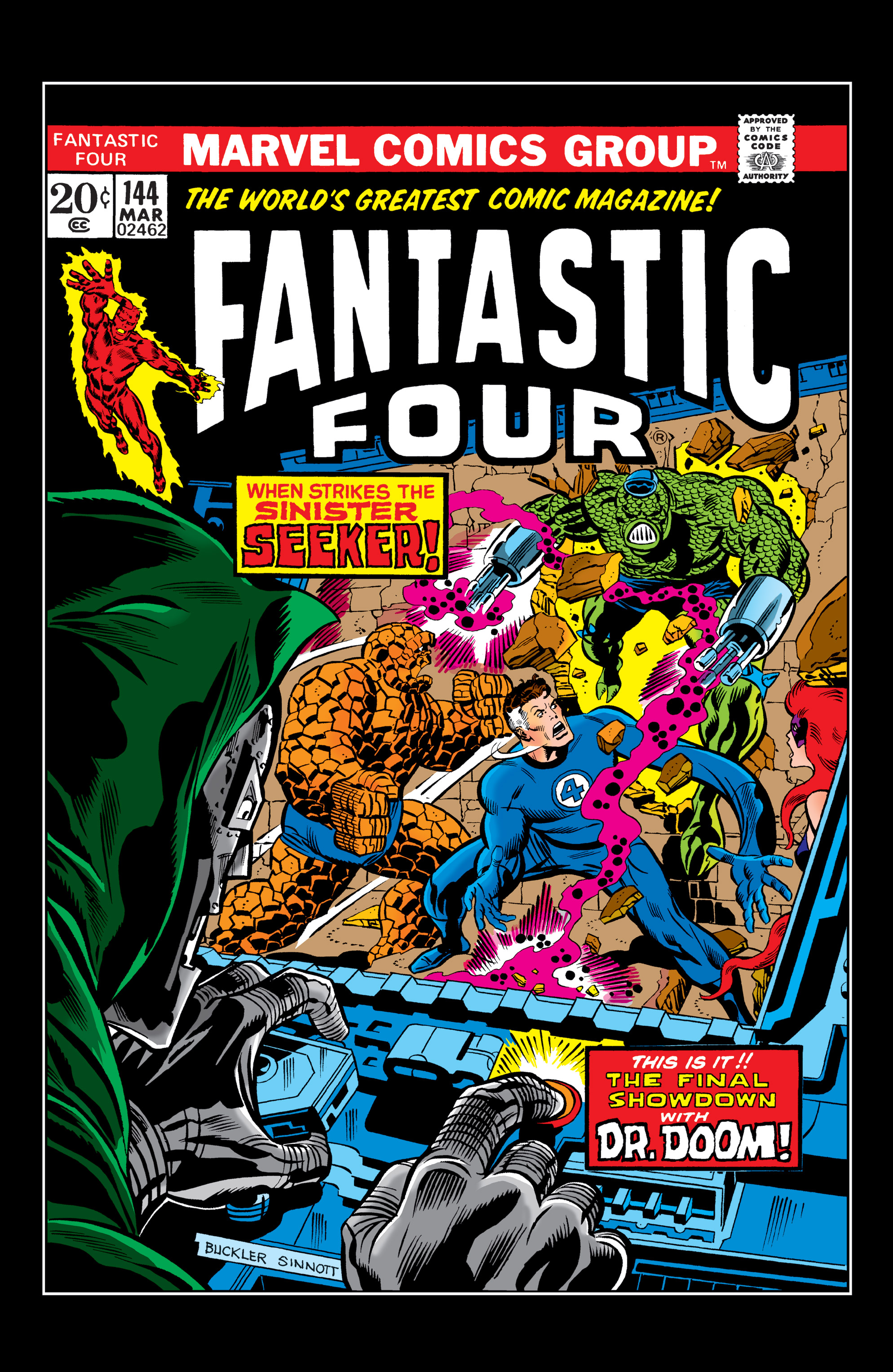 Read online Marvel Masterworks: The Fantastic Four comic -  Issue # TPB 14 (Part 1) - 46