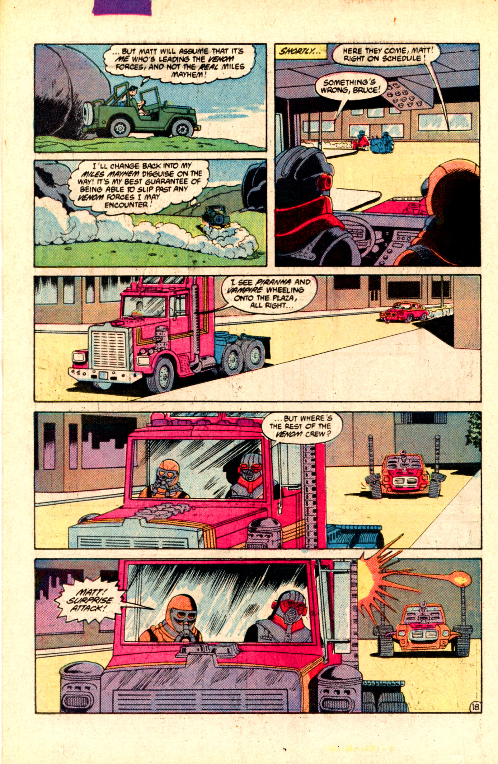 Read online MASK (1987) comic -  Issue #2 - 26
