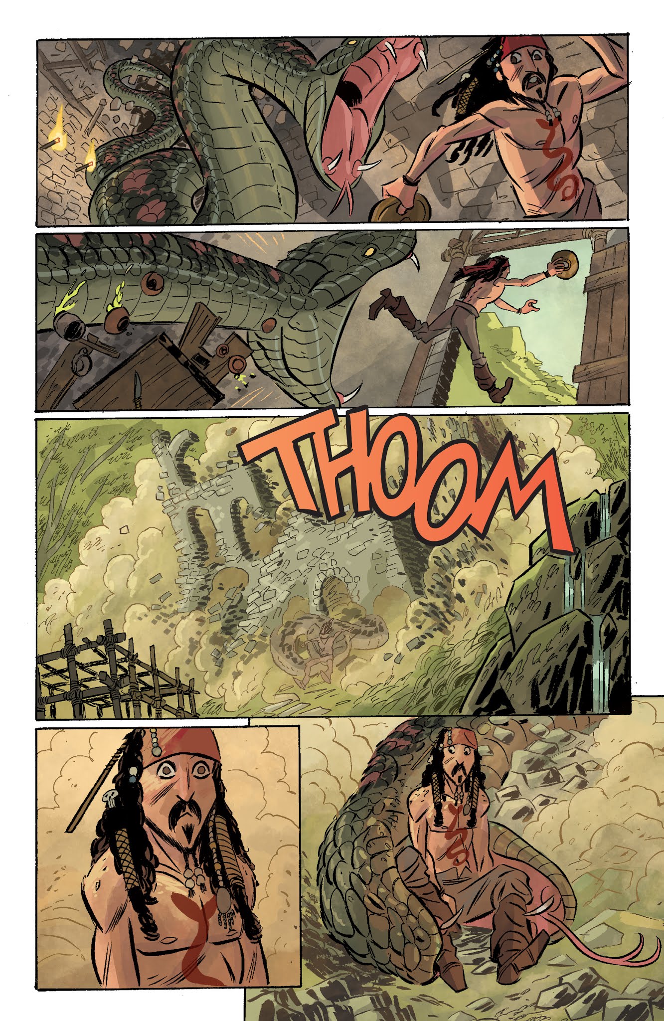 Read online Disney Pirates of the Caribbean comic -  Issue #4 - 23