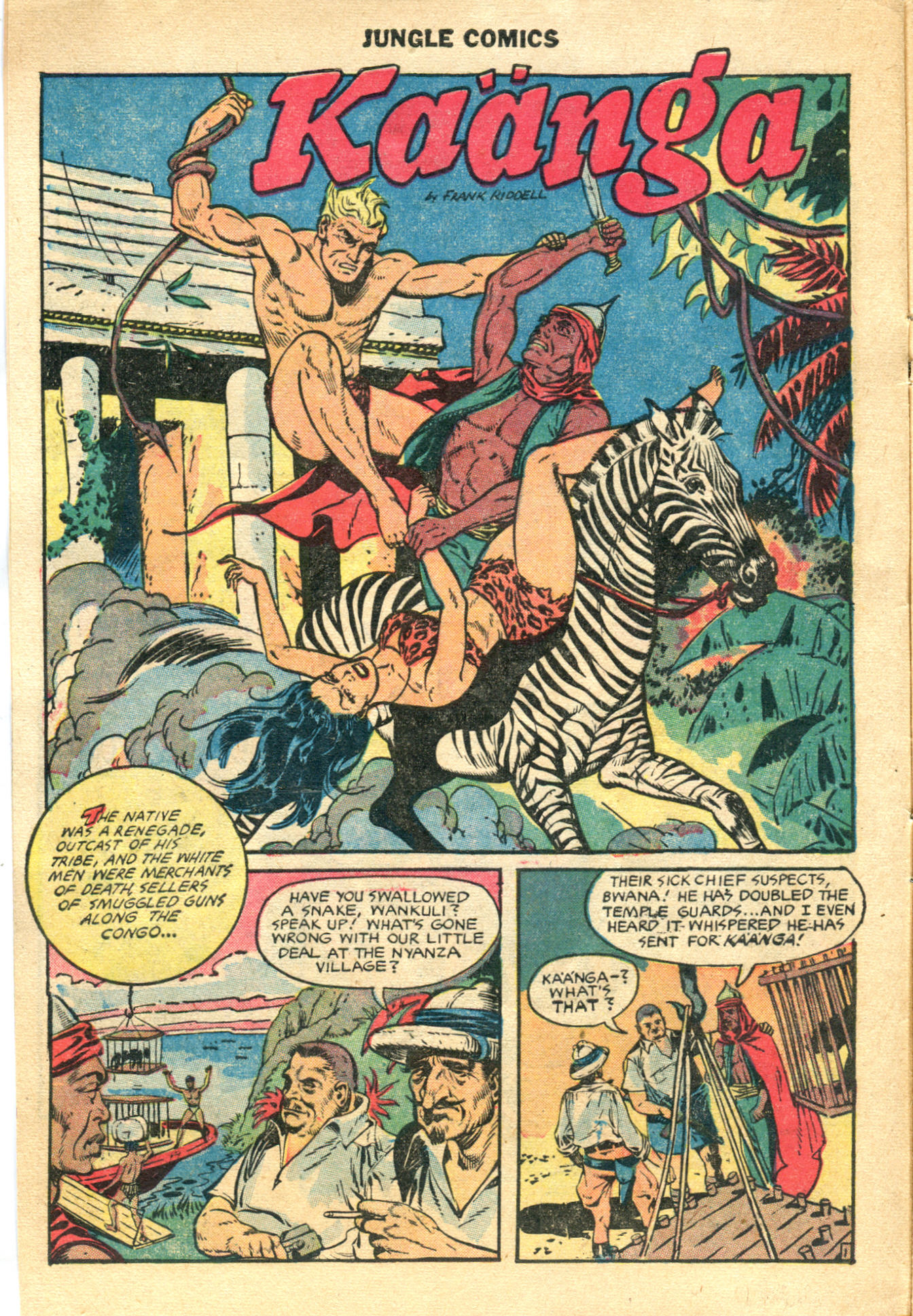 Read online Jungle Comics comic -  Issue #147 - 6