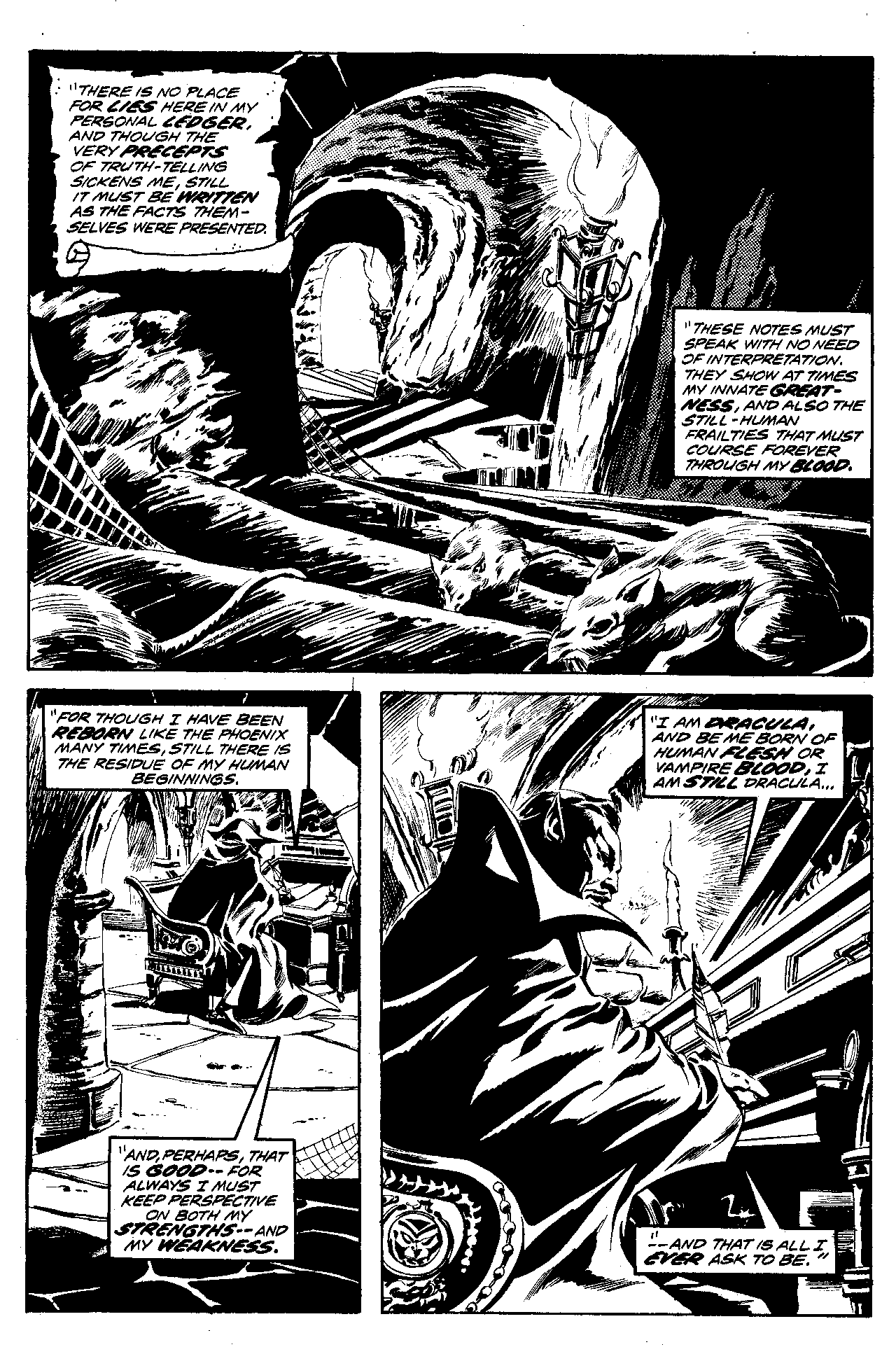 Read online Essential The Tomb of Dracula comic -  Issue # TPB 1 (Part 4) - 3