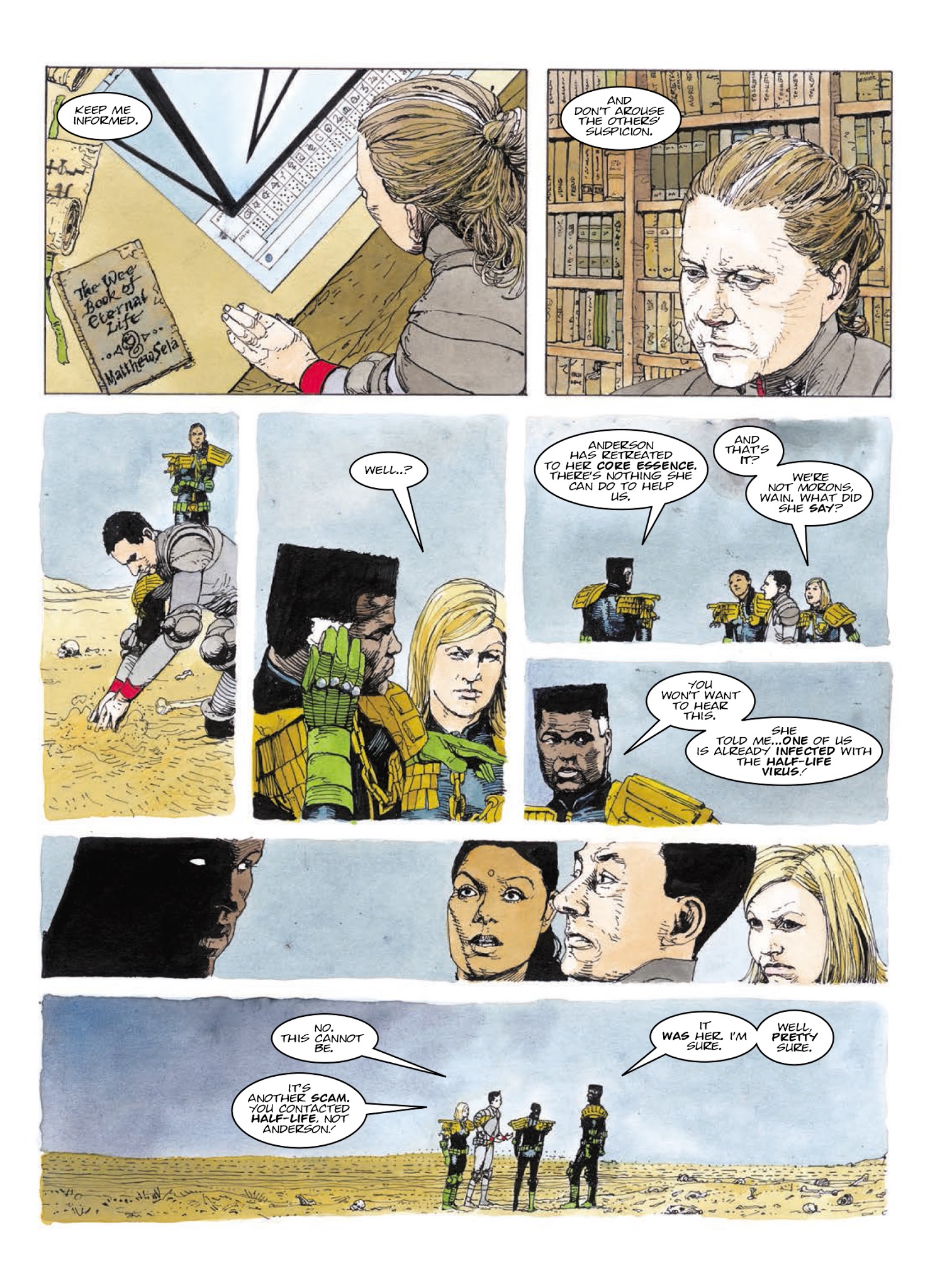 Read online Judge Anderson: The Psi Files comic -  Issue # TPB 4 - 158