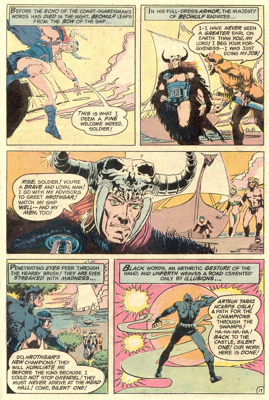 Read online Beowulf (1975) comic -  Issue #1 - 20