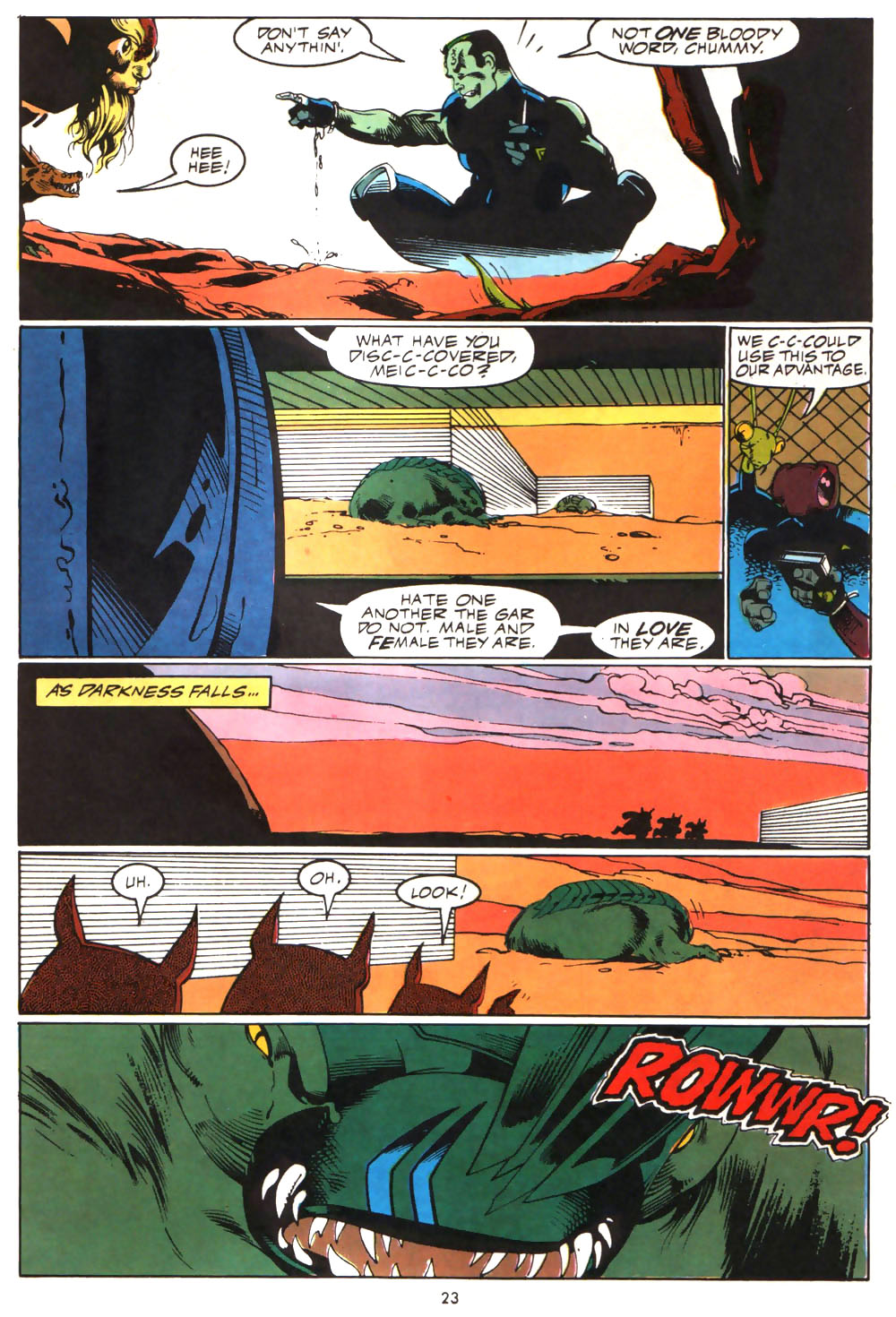 Read online Alien Legion (1987) comic -  Issue #10 - 25