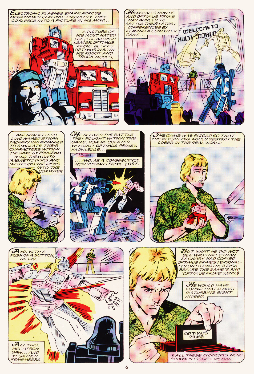 Read online The Transformers (UK) comic -  Issue #107 - 6