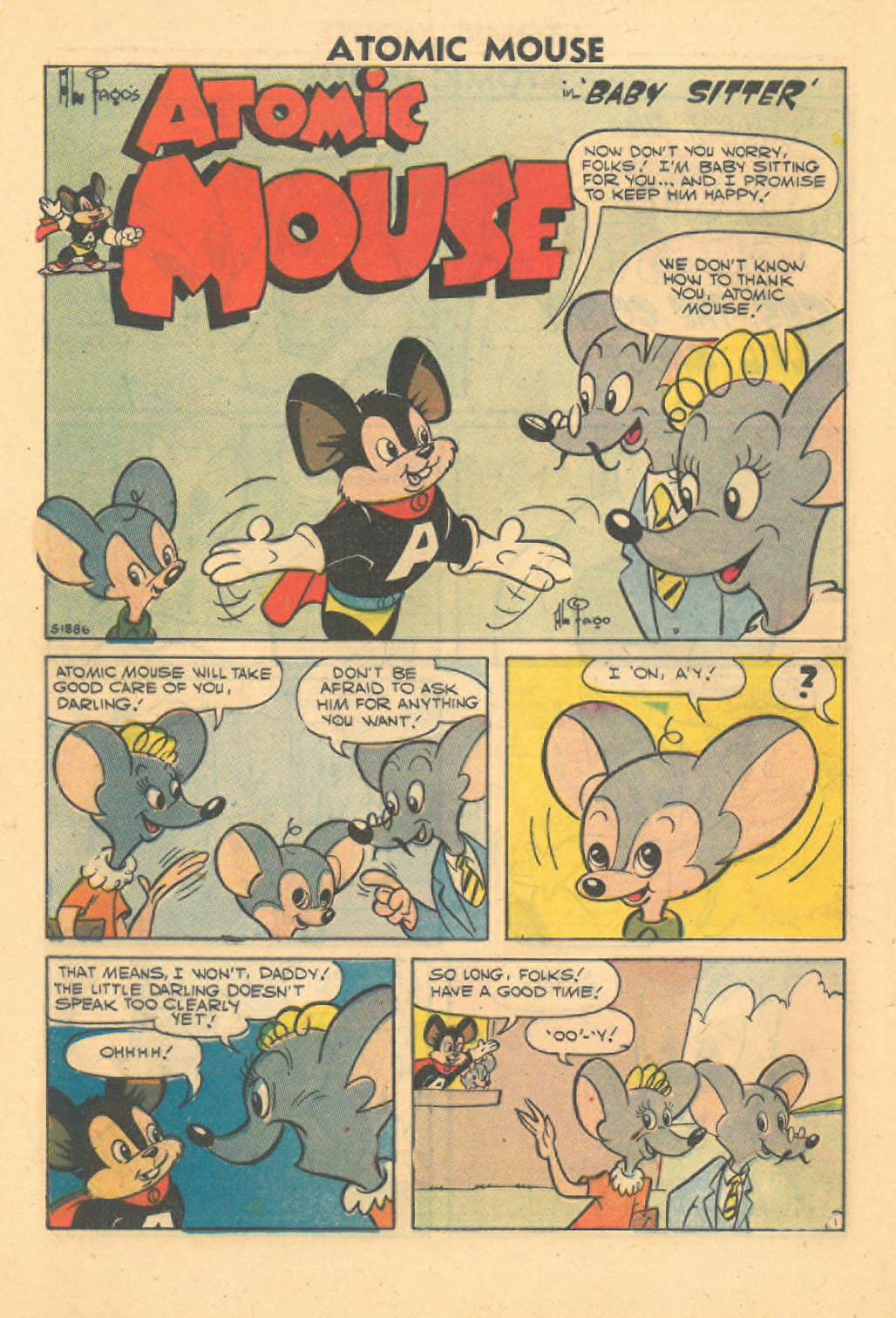 Read online Atomic Mouse comic -  Issue #23 - 27