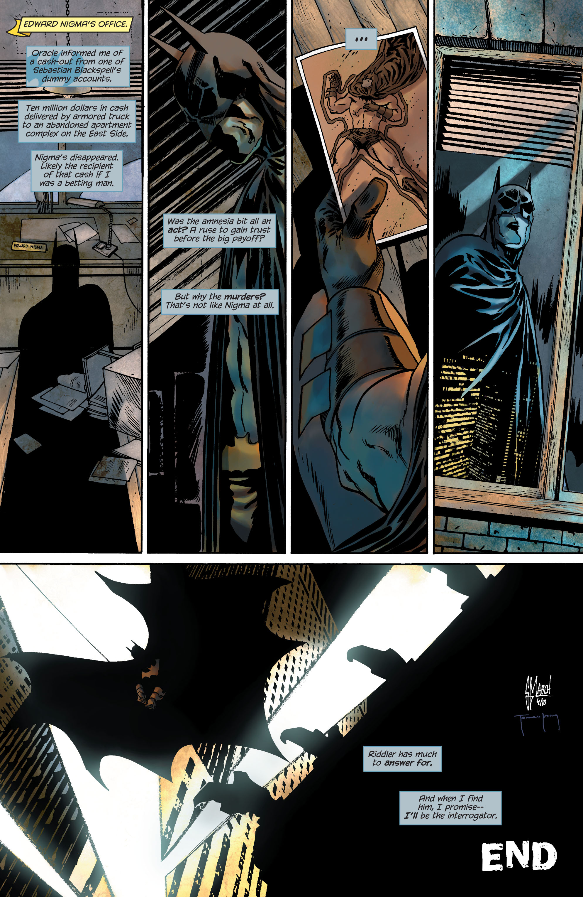 Read online Batman (1940) comic -  Issue #699 - 22