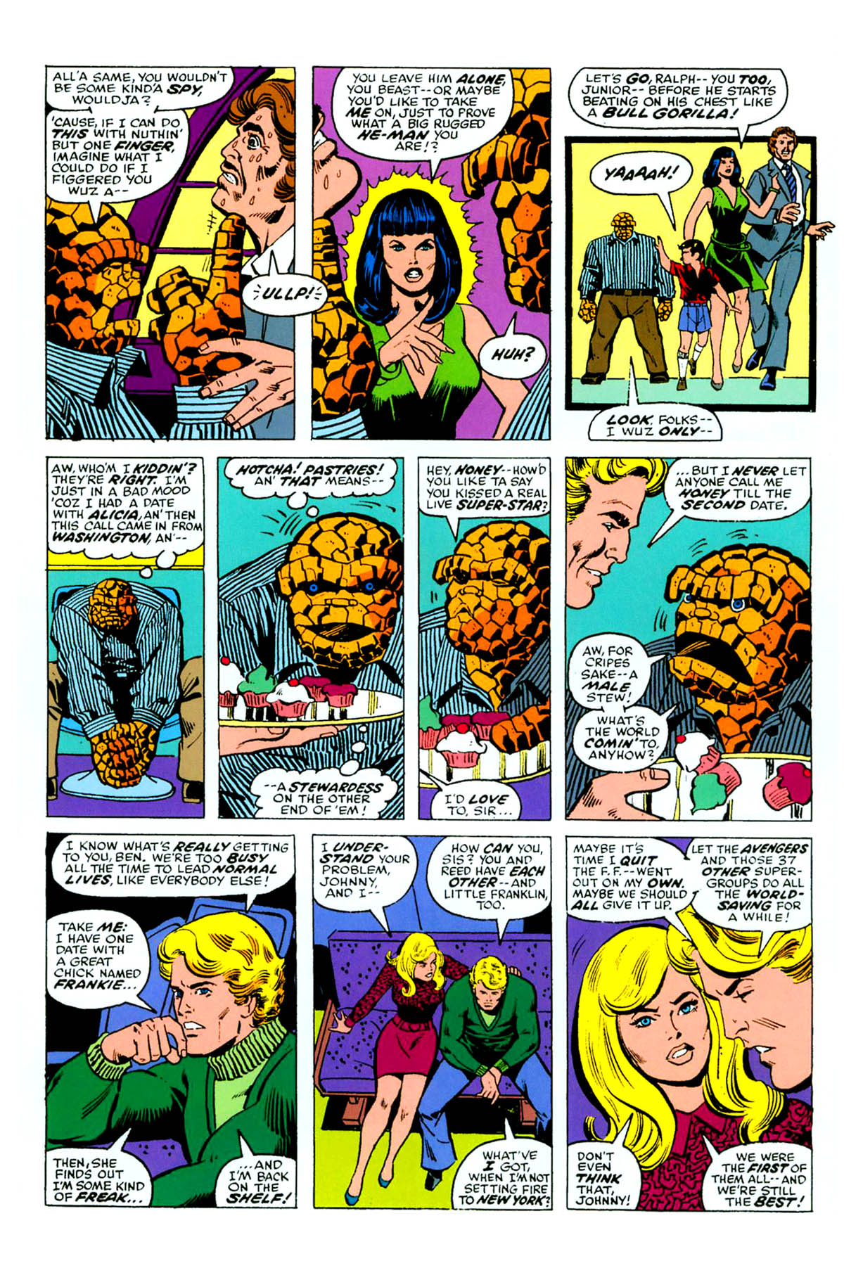 Read online Fantastic Four Visionaries: George Perez comic -  Issue # TPB 1 (Part 1) - 41